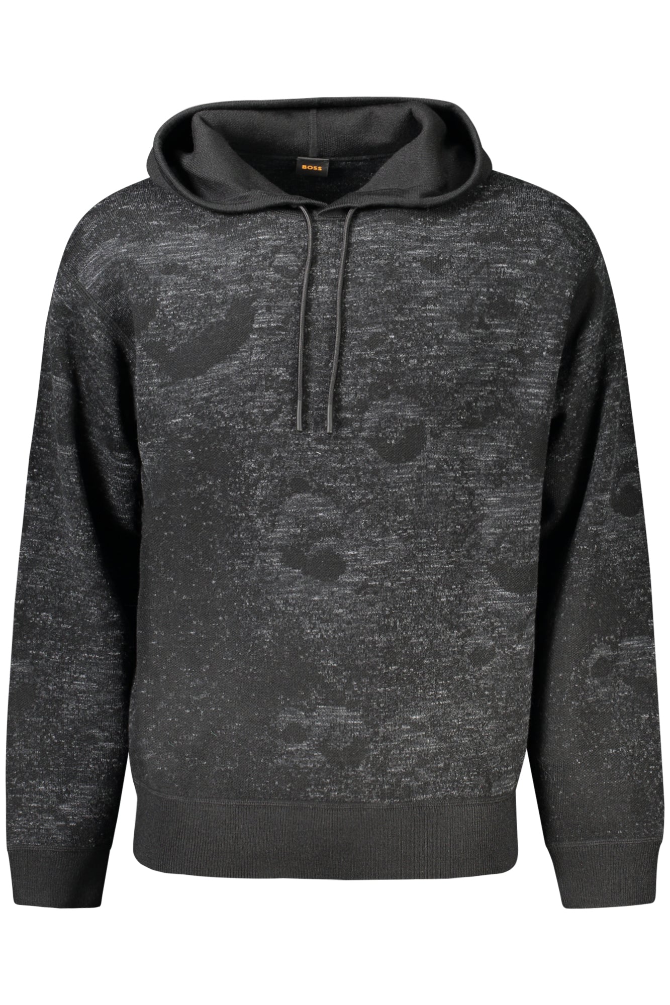 HUGO BOSS MENS BLACK SWEATER