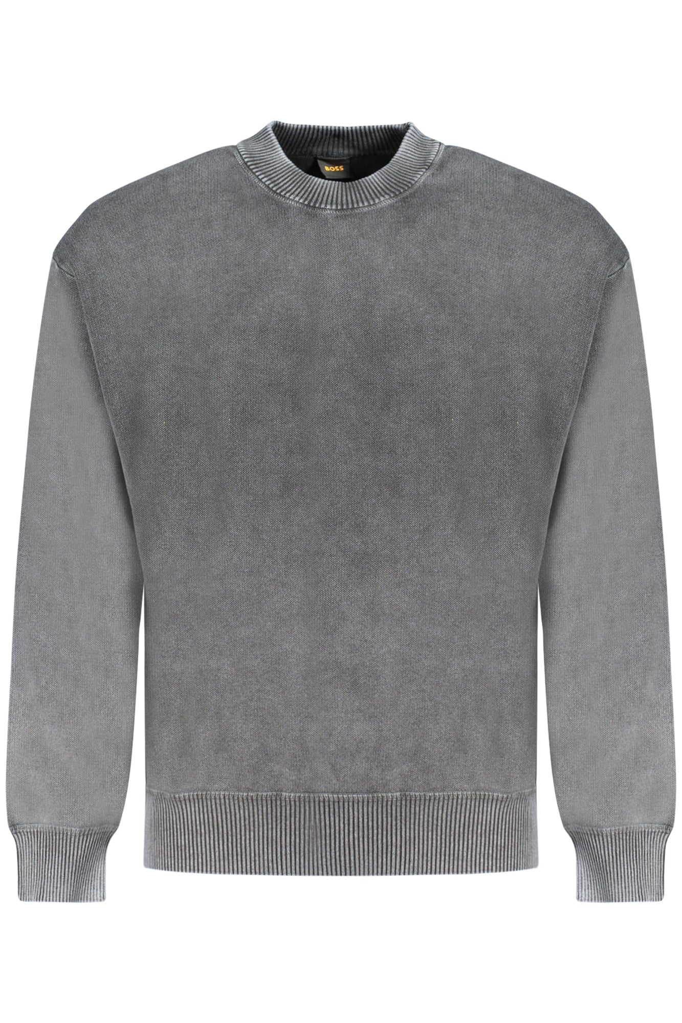 HUGO BOSS MENS BLACK SWEATER