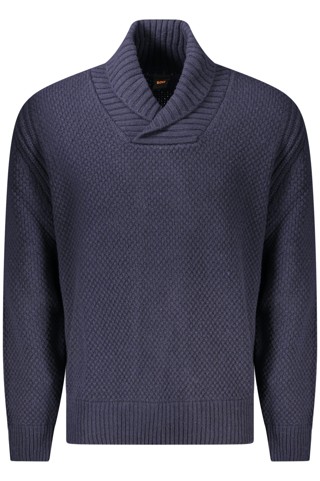 HUGO BOSS MENS SWEATER BLUE