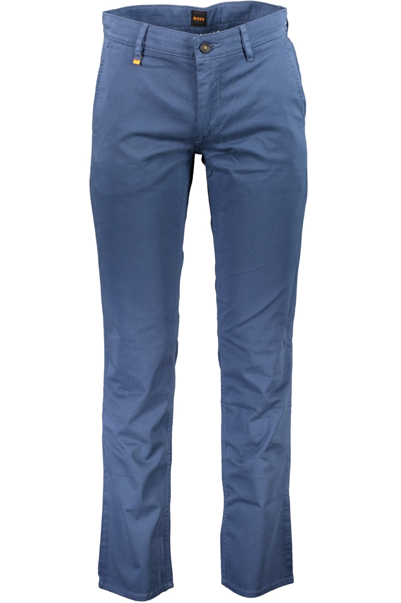 HUGO BOSS MENS BLUE TROUSERS