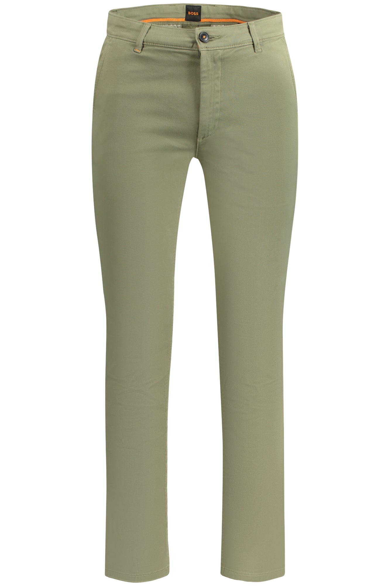 HUGO BOSS MENS GREEN TROUSERS