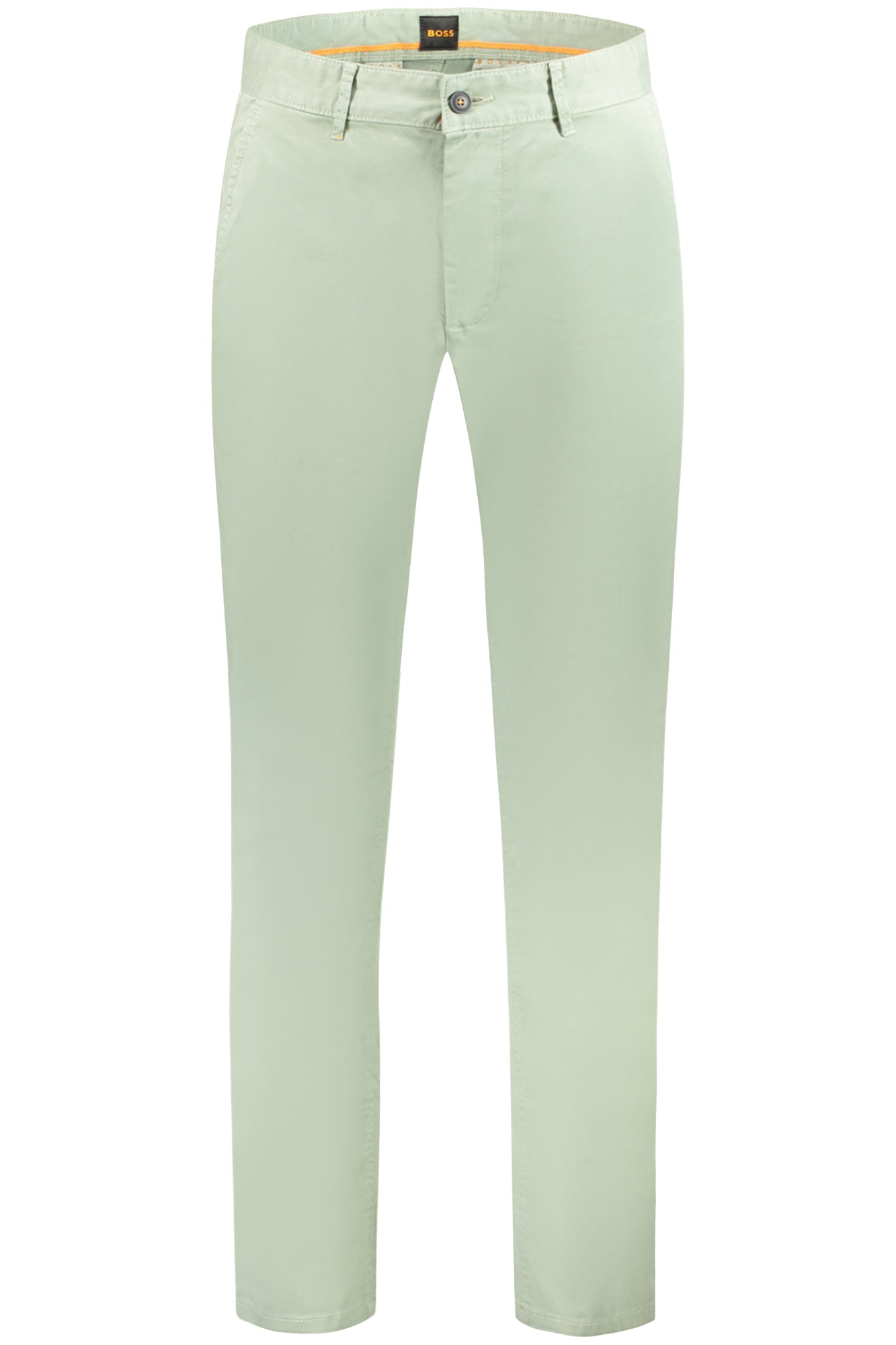 HUGO BOSS MENS GREEN TROUSERS