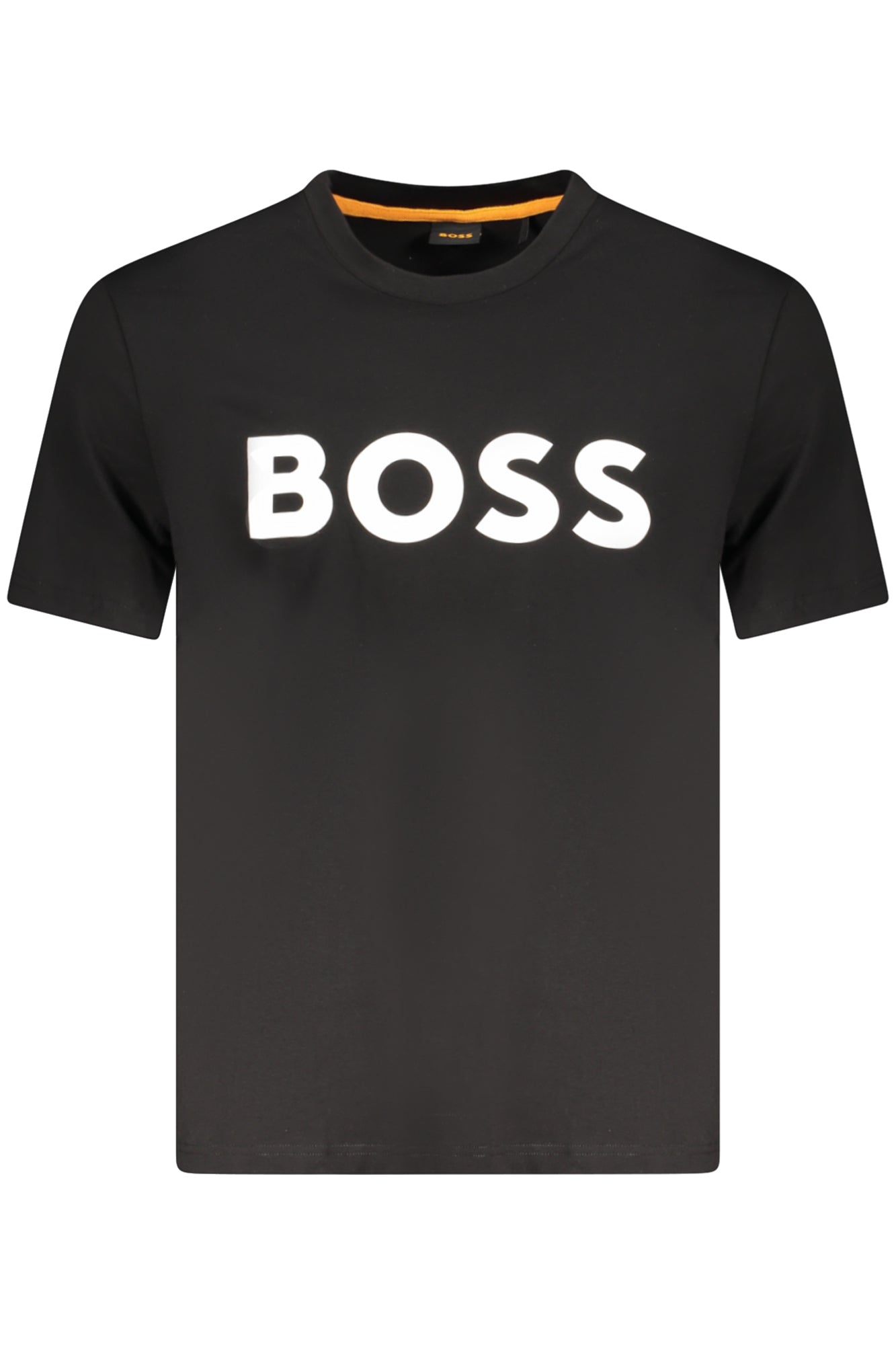 HUGO BOSS MENS SHORT SLEEVE T-SHIRT BLACK