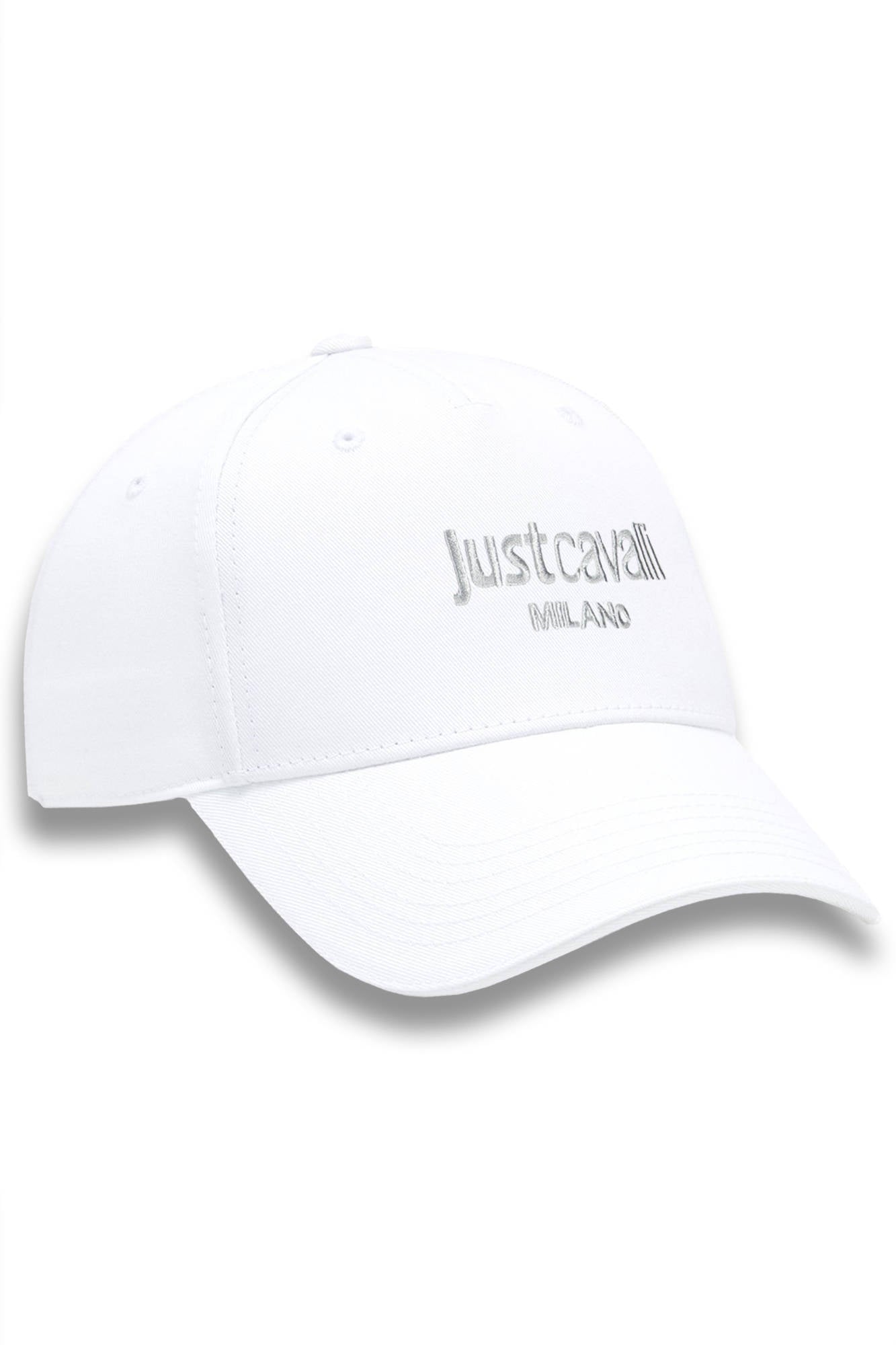 JUST CAVALLI MENS HAT WHITE
