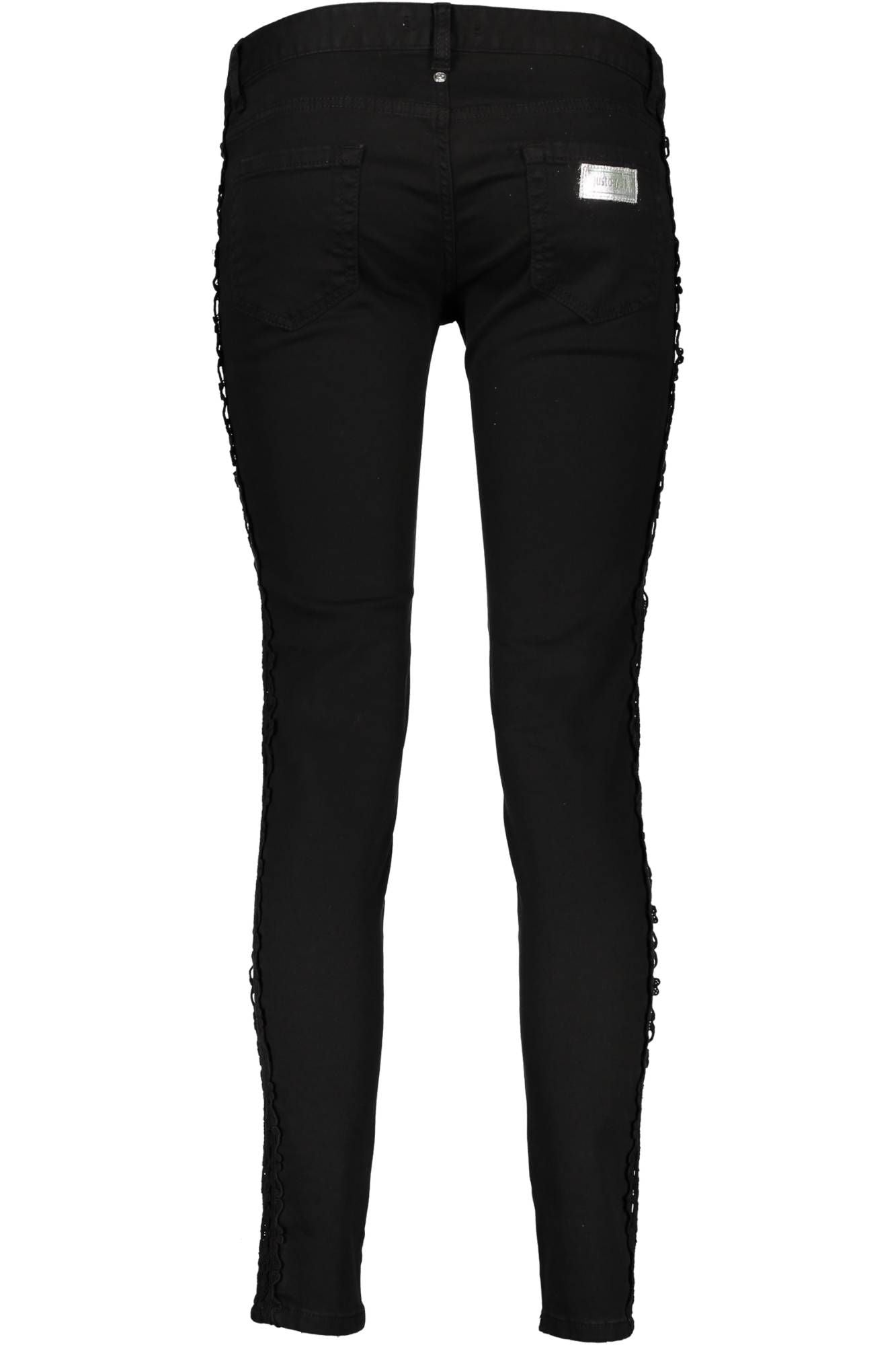 JUST CAVALLI WOMENS TROUSERS BLACK