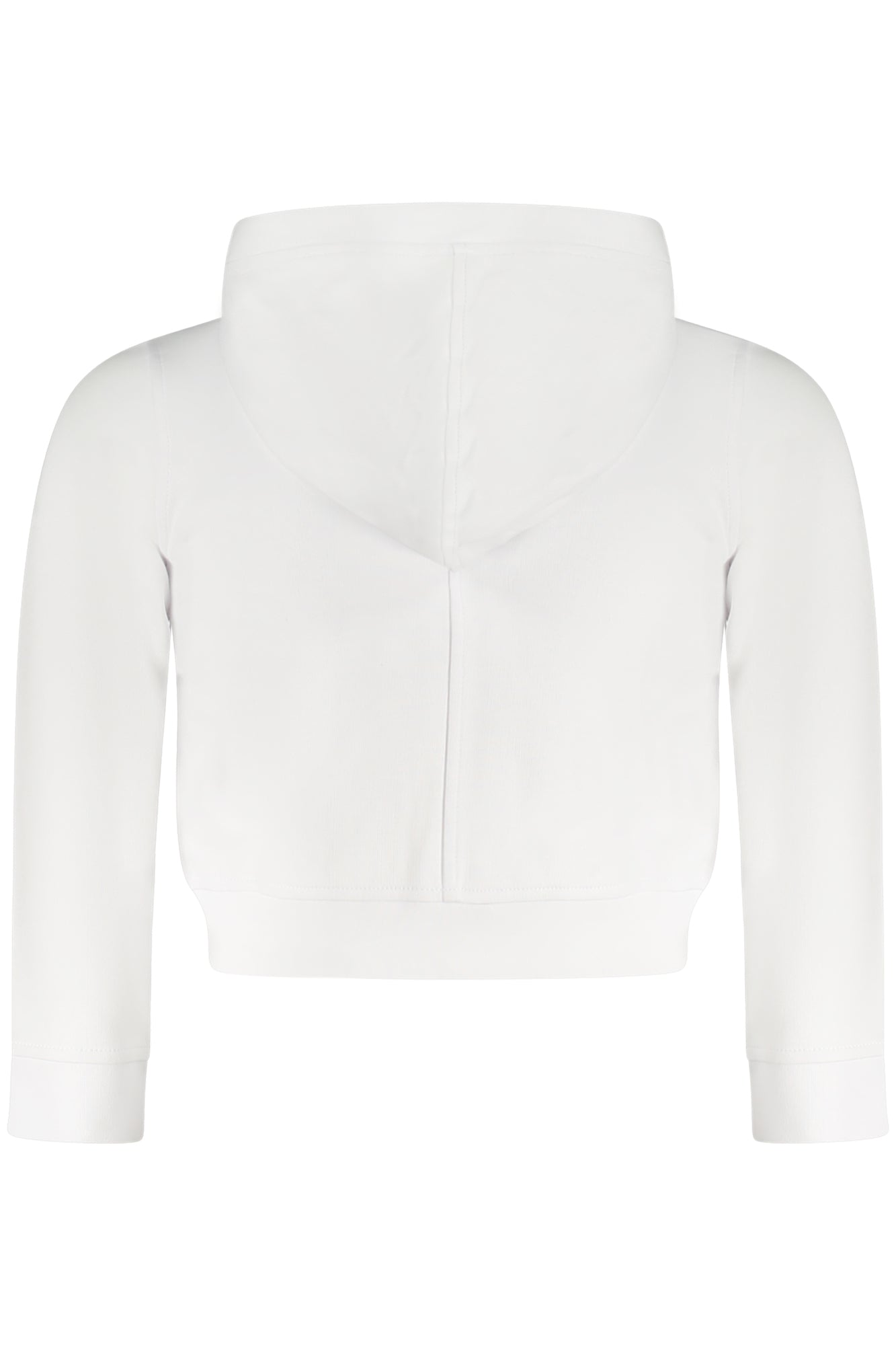 K-WAY ZIP-UP SWEATSHIRT FOR GIRLS WHITE