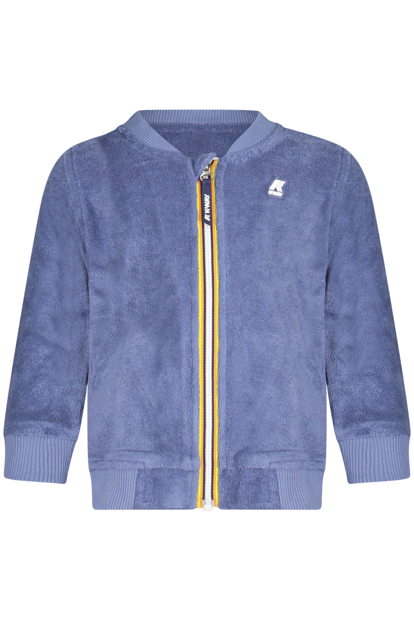 K-WAY SWEATSHIRT WITH ZIP CHILD BLUE