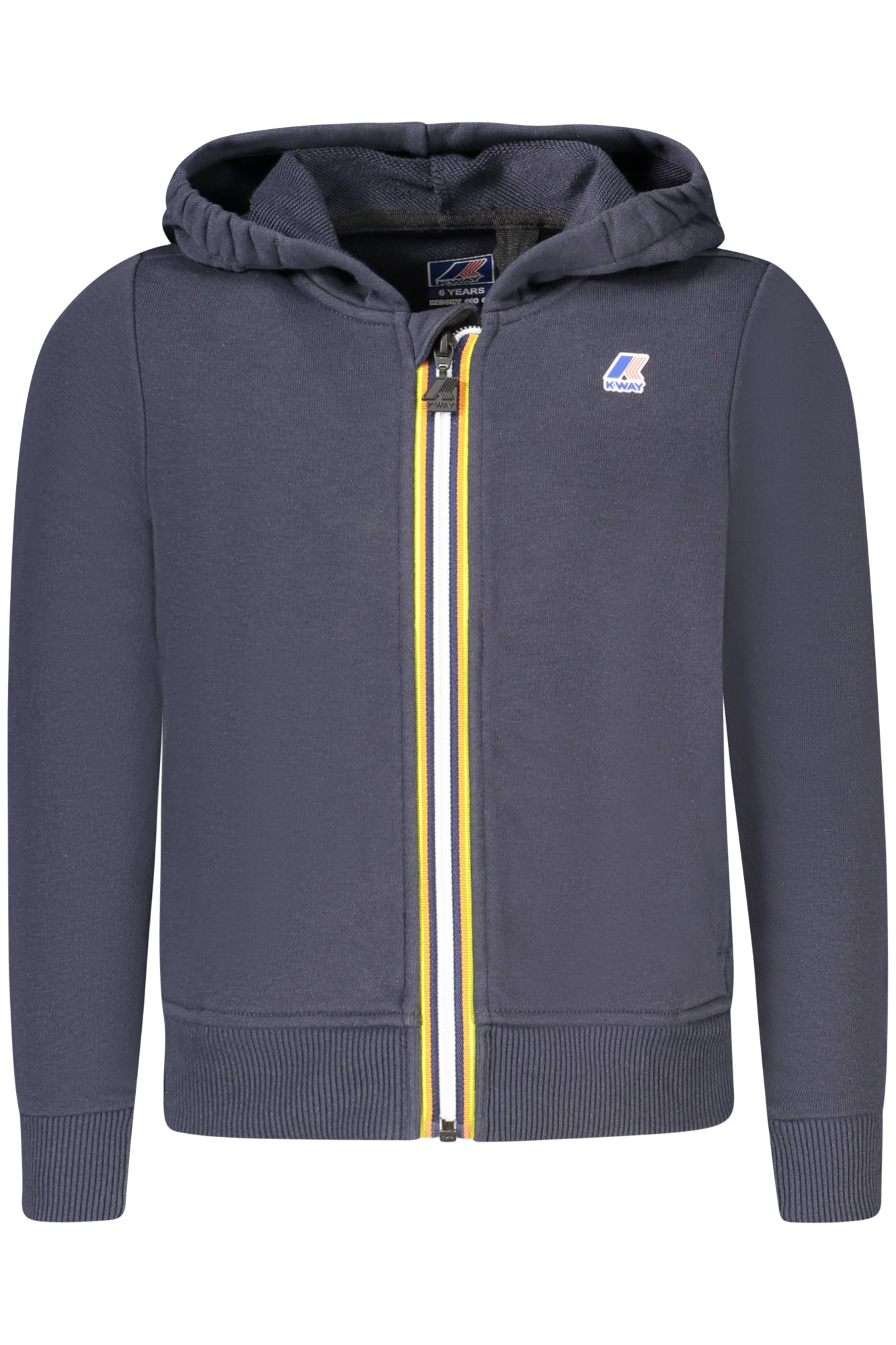 K-WAY SWEATSHIRT WITH ZIP CHILD BLUE