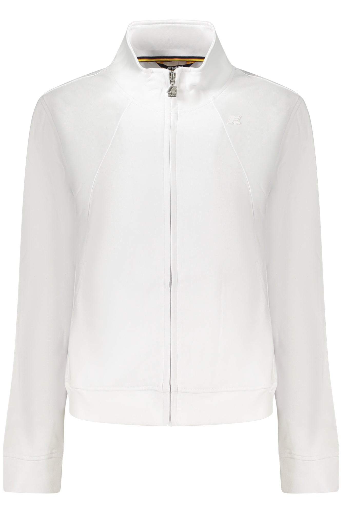 K-WAY WOMENS ZIP-UP SWEATSHIRT WHITE
