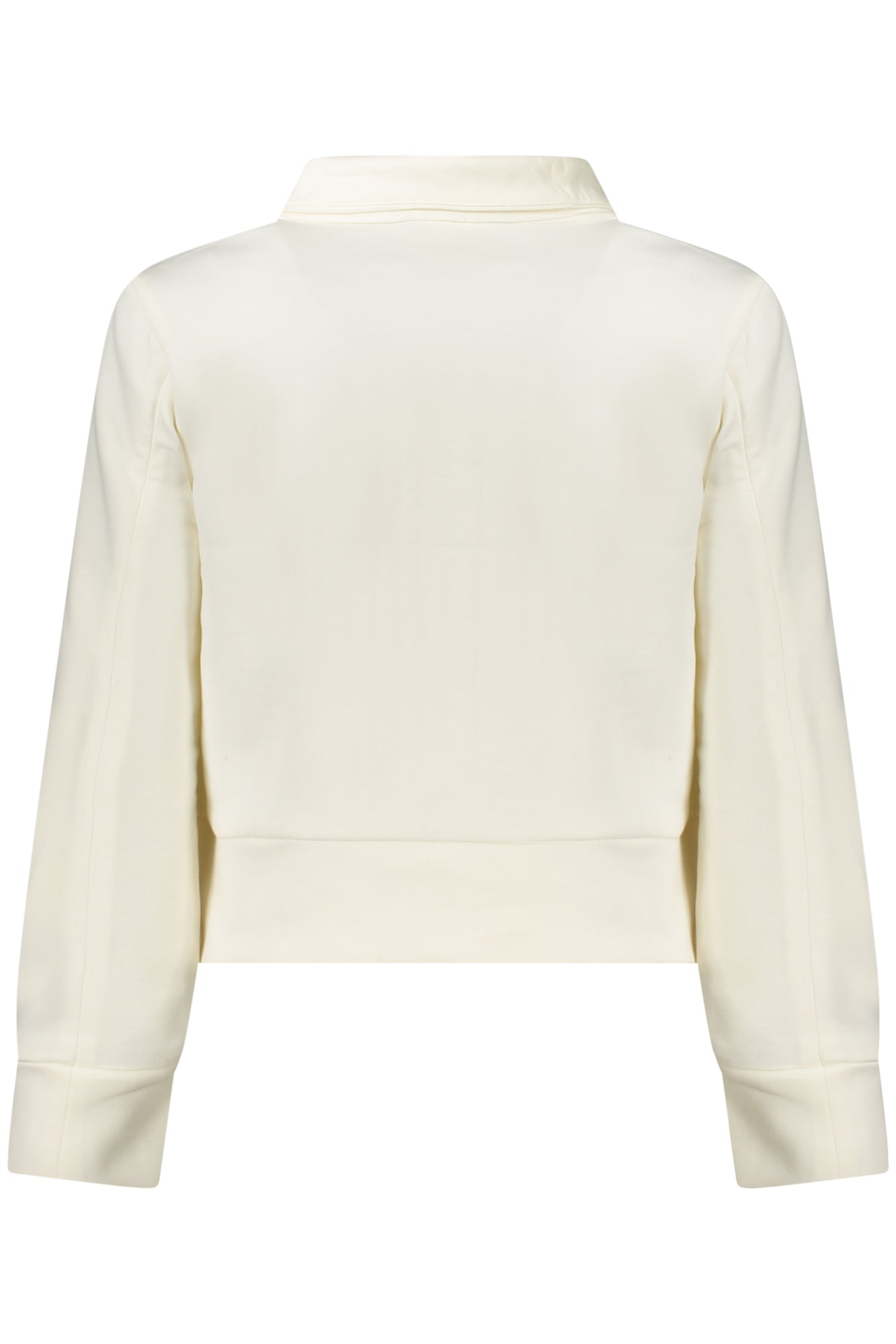 K-WAY WOMENS ZIP-UP SWEATSHIRT WHITE