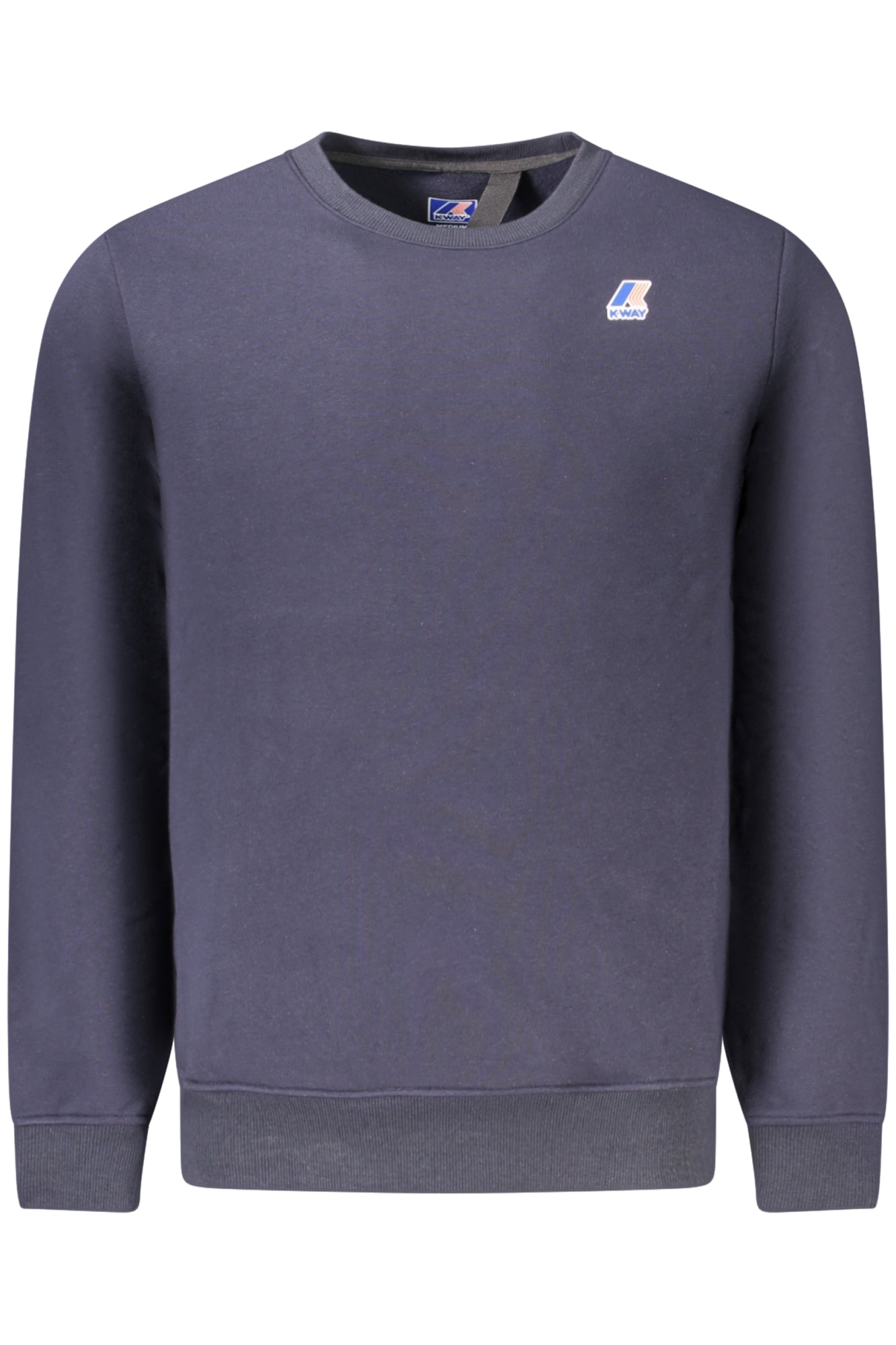 K-WAY SWEATSHIRT WITHOUT ZIP MEN BLUE