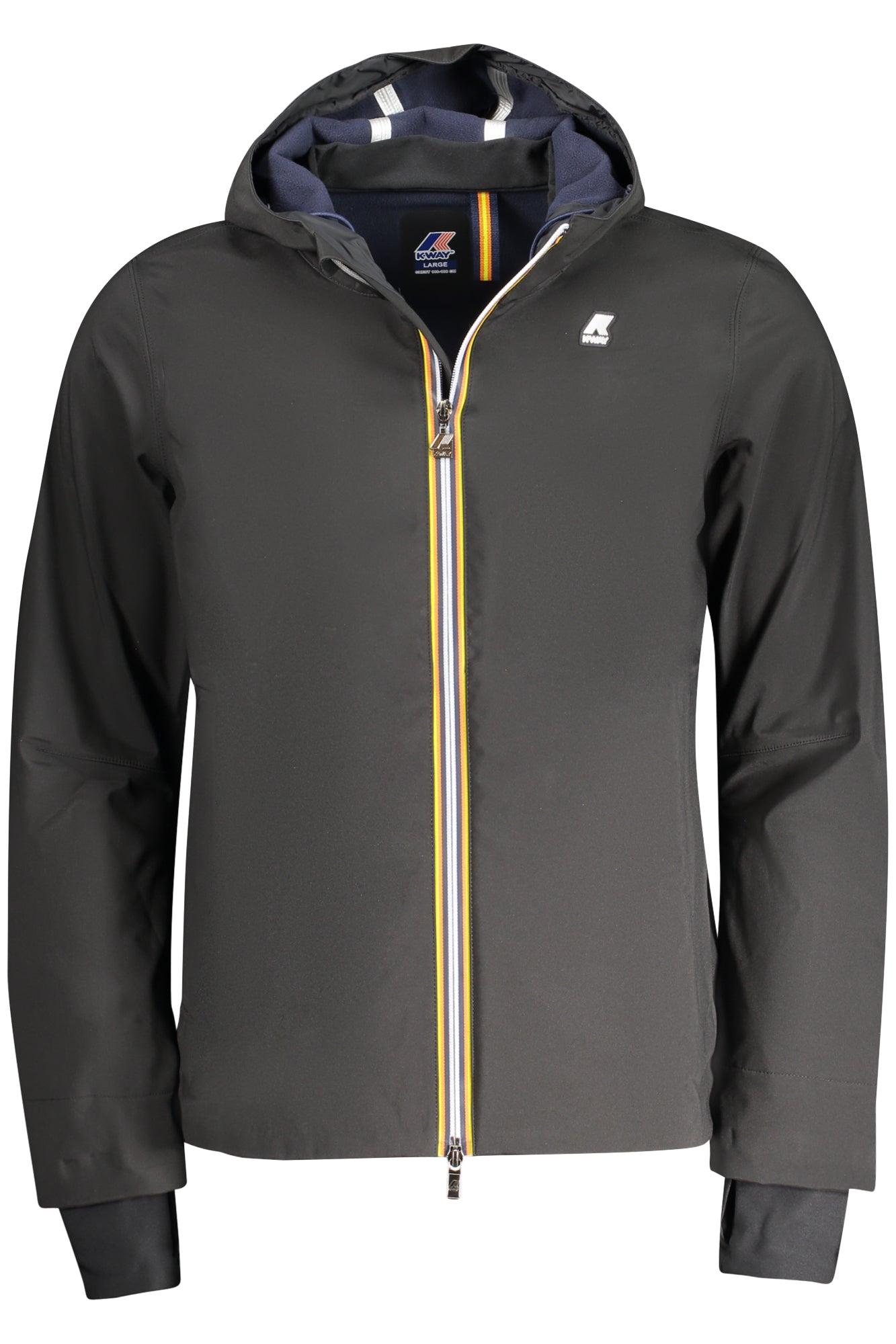 K-WAY MENS BLACK SPORTS JACKET