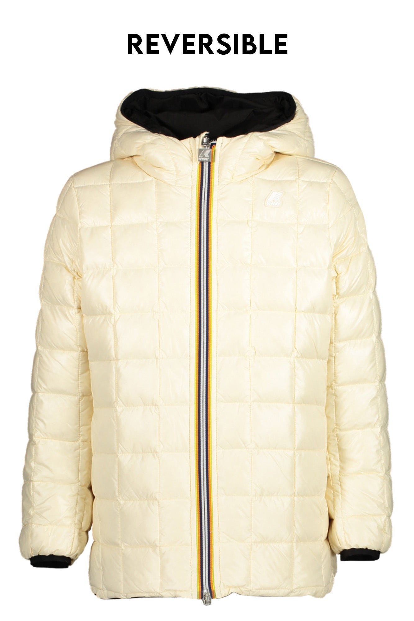 K-WAY BLACK GIRL JACKET
