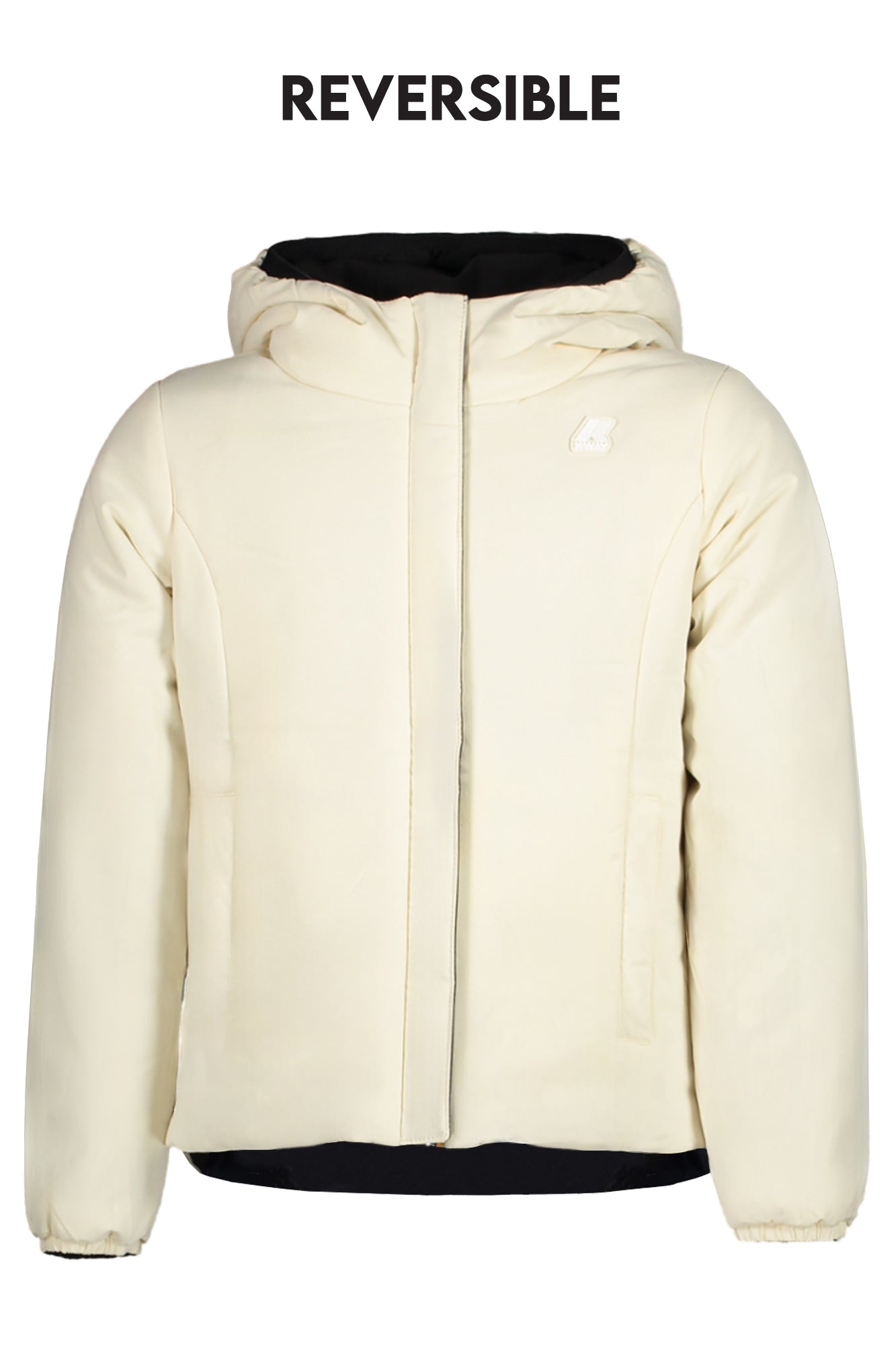 K-WAY BLACK JACKET FOR GIRLS