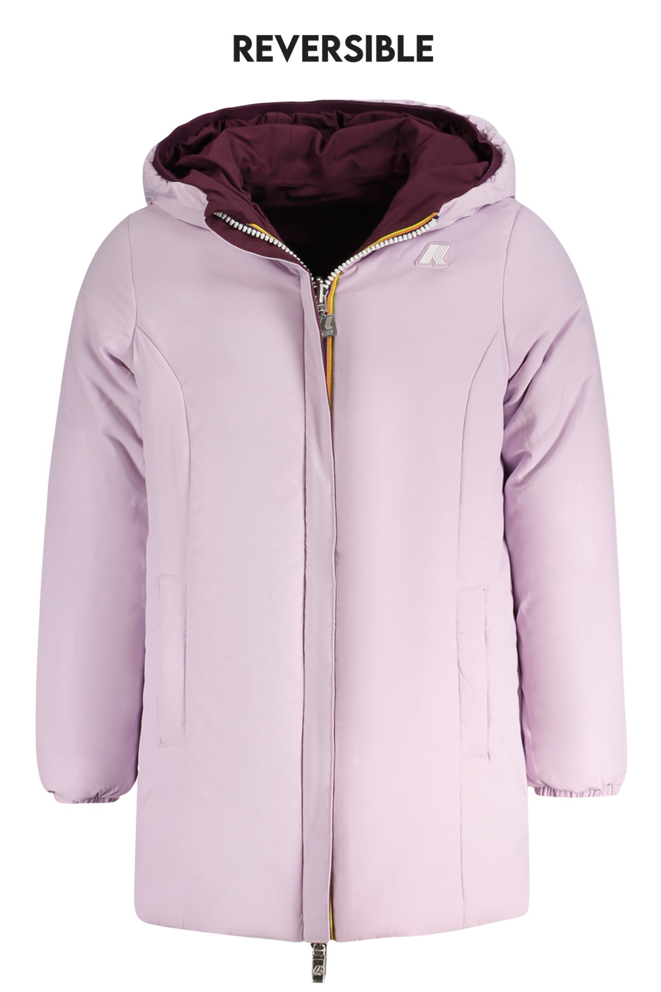 K-WAY JACKET GIRL PURPLE