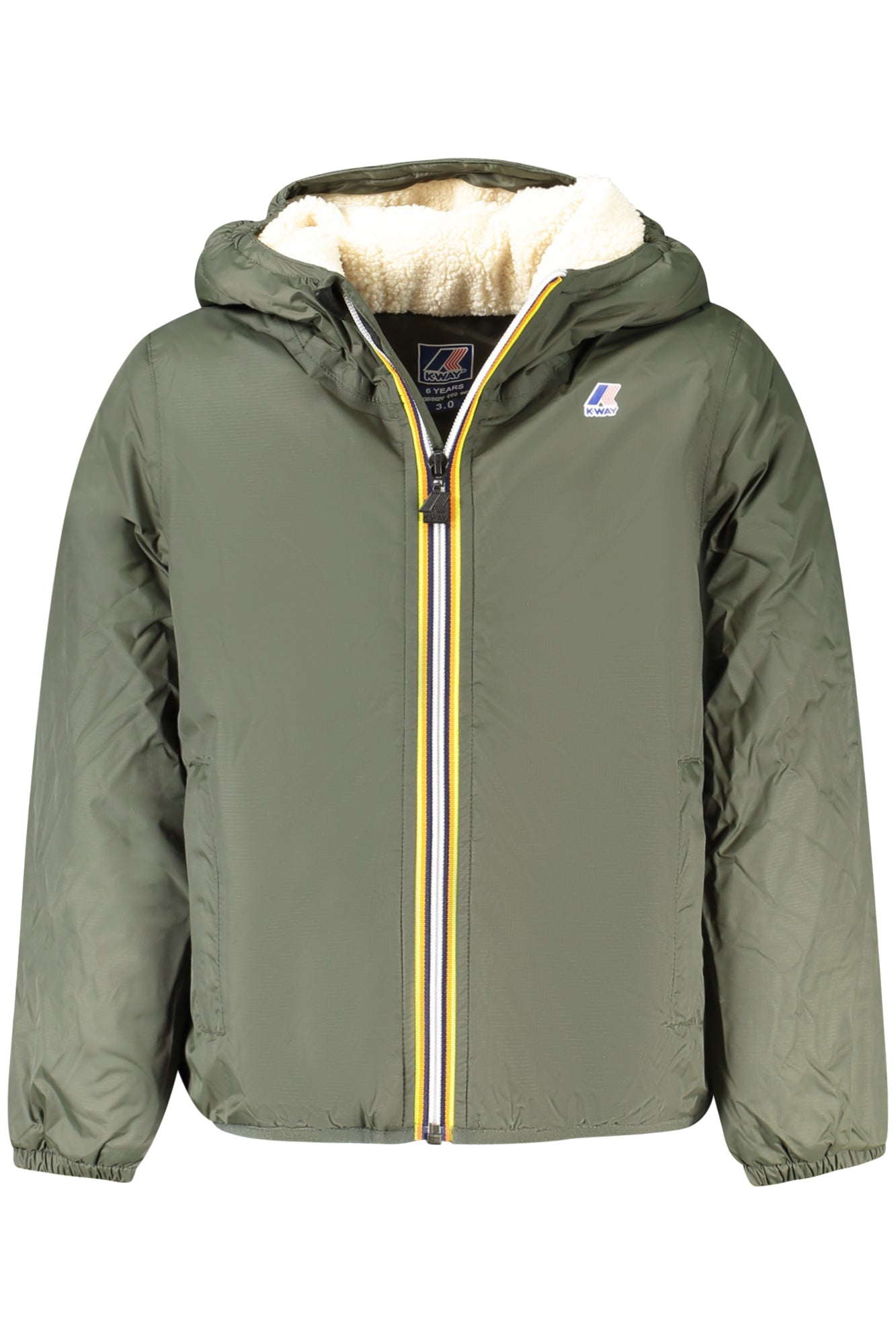 K-WAY CHILDRENS GREEN JACKET