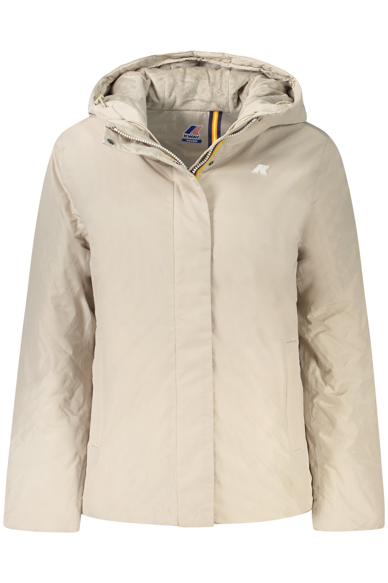 K-WAY WOMENS BEIGE JACKET