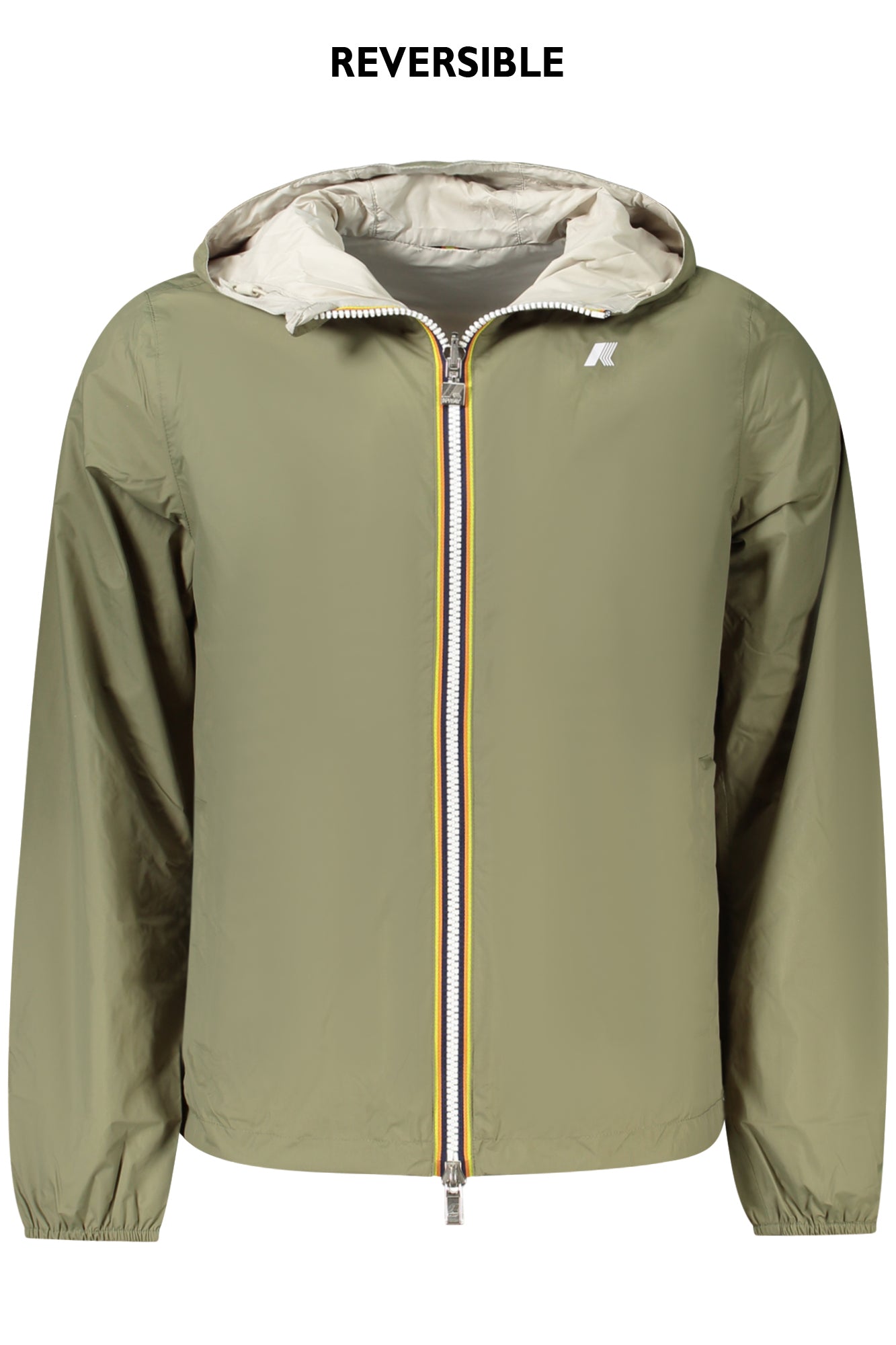 K-WAY MENS JACKET GREEN