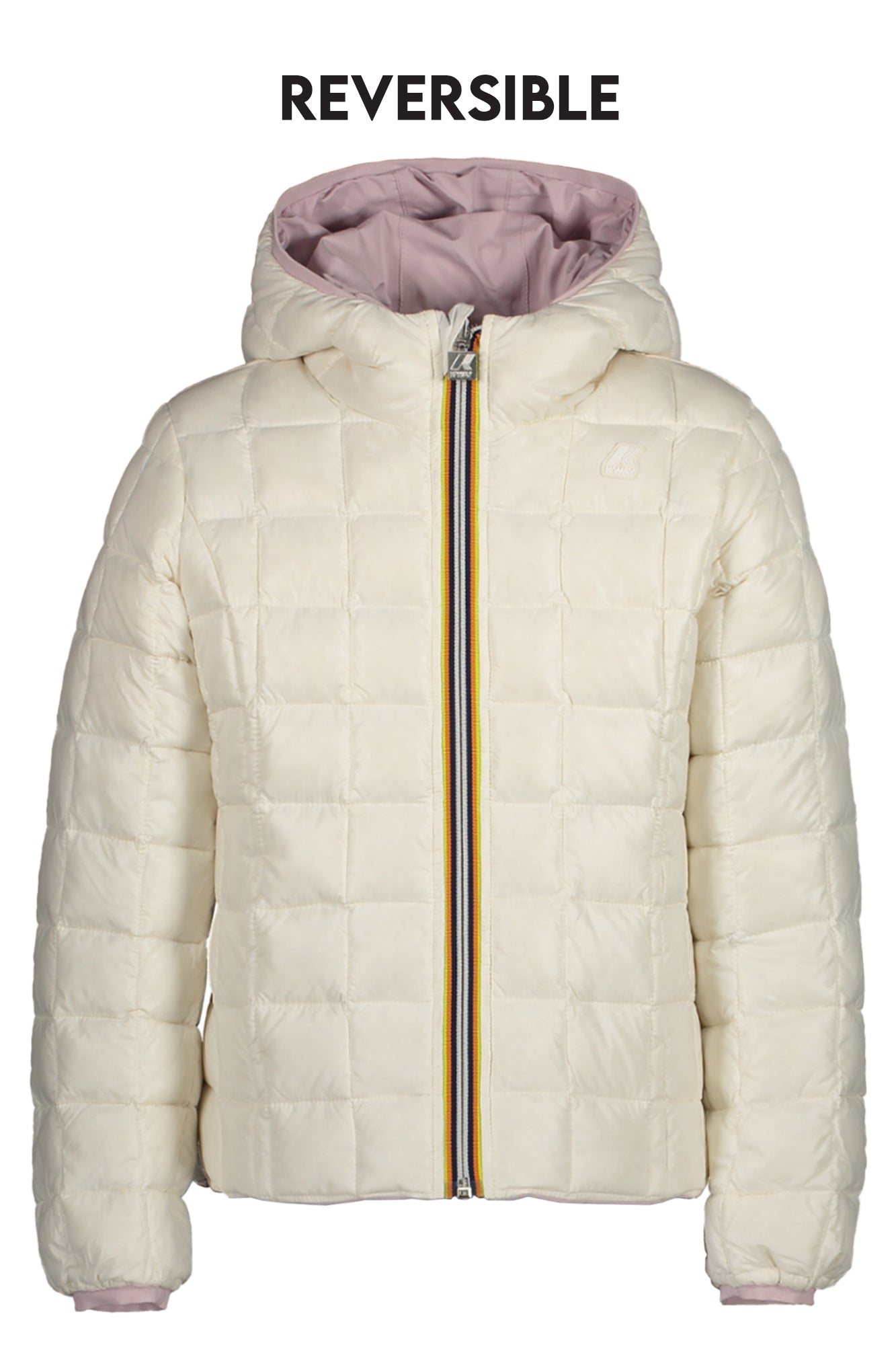 K-WAY PINK GIRL DOWN JACKET