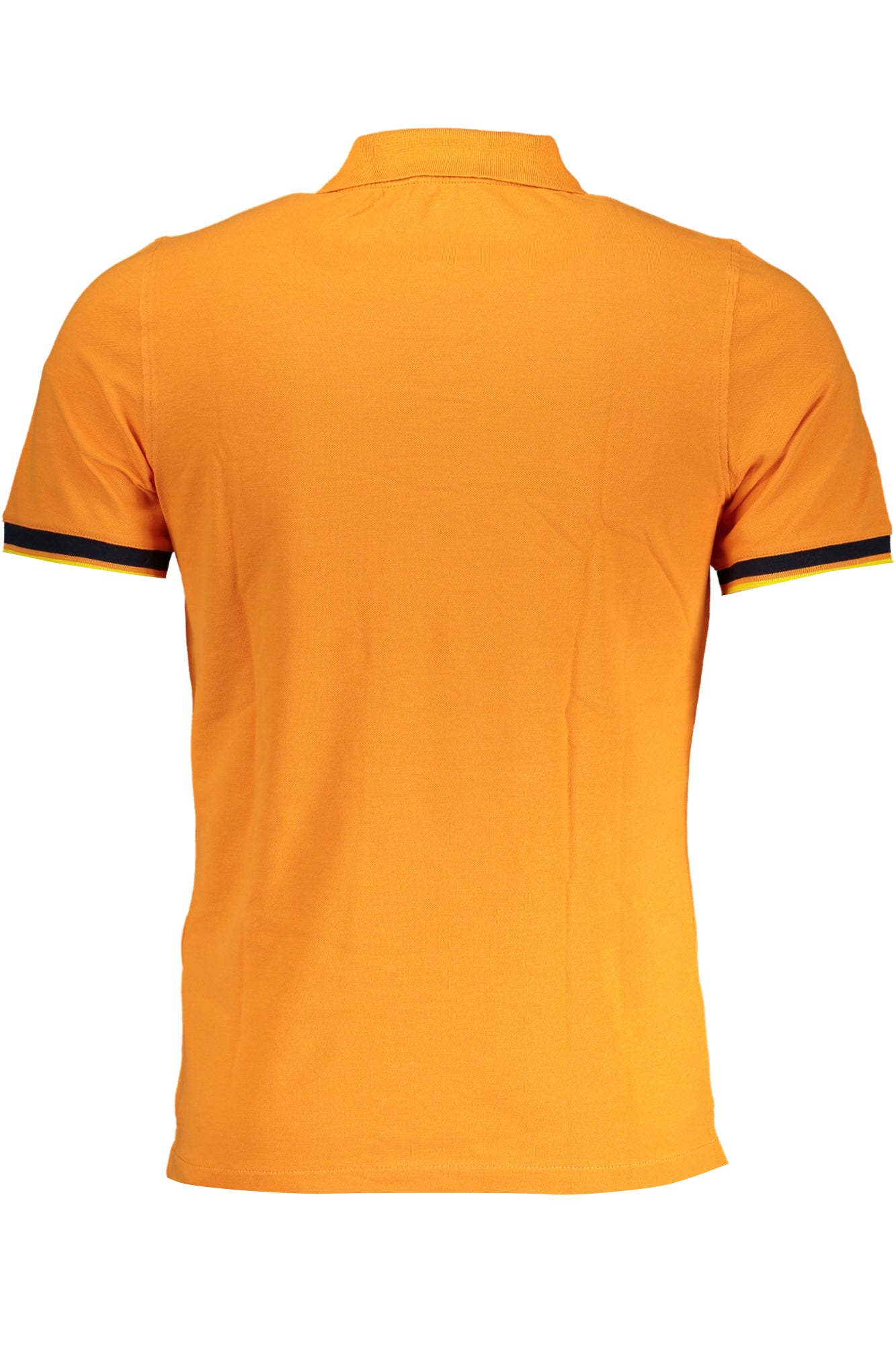 K-WAY MENS ORANGE SHORT-SLEEVED POLO SHIRT