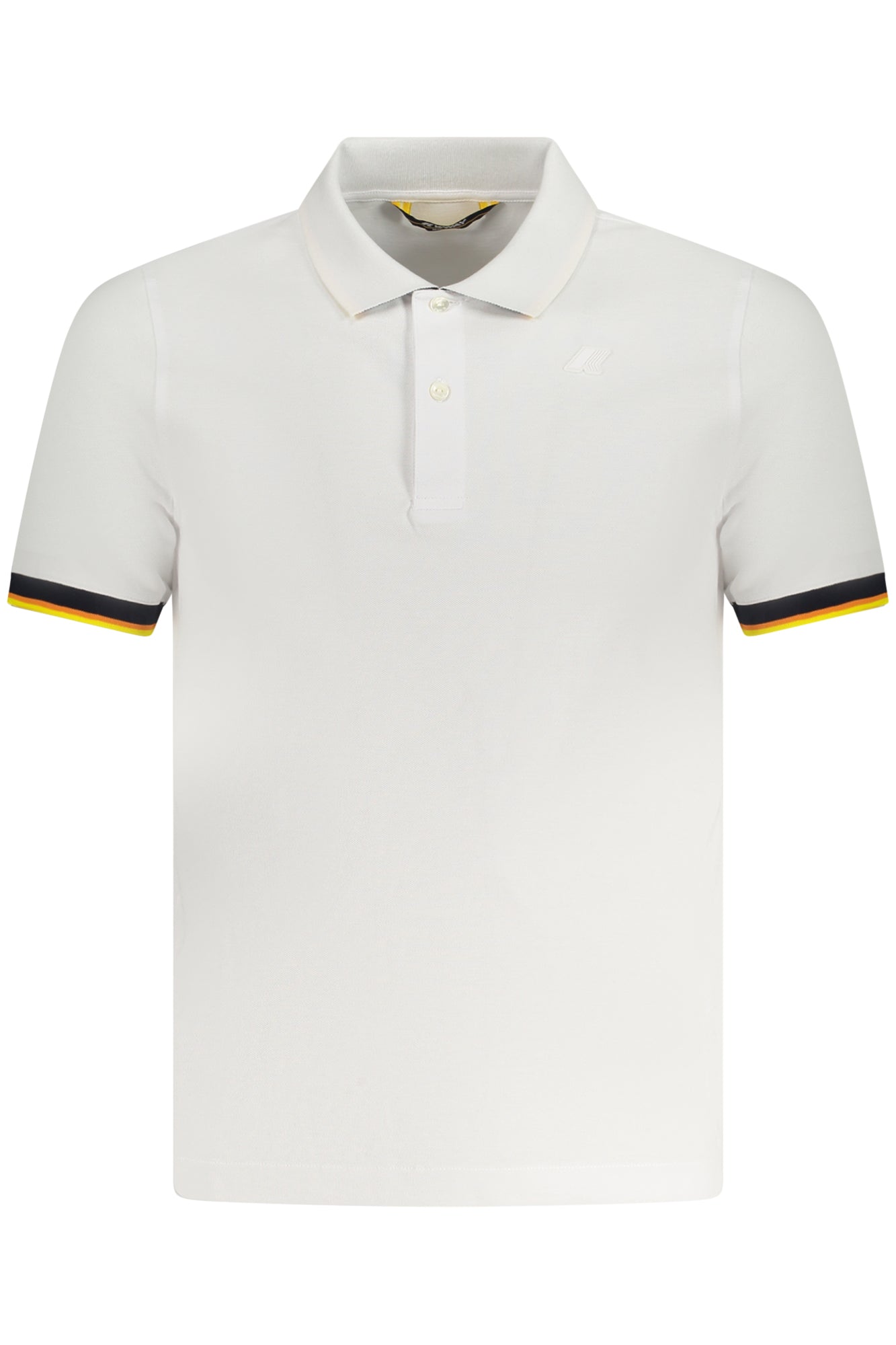 K-WAY POLO SHORT SLEEVES MEN WHITE