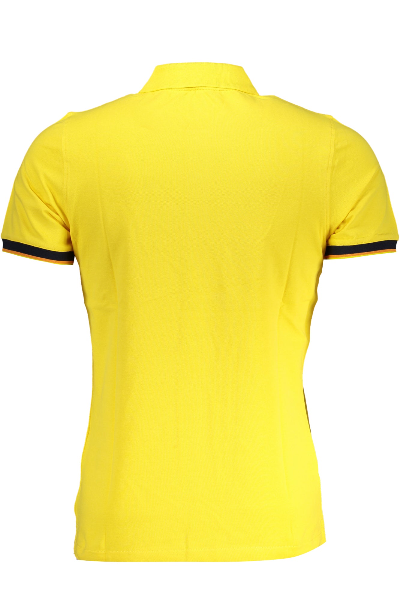 K-WAY YELLOW MENS SHORT SLEEVED POLO SHIRT