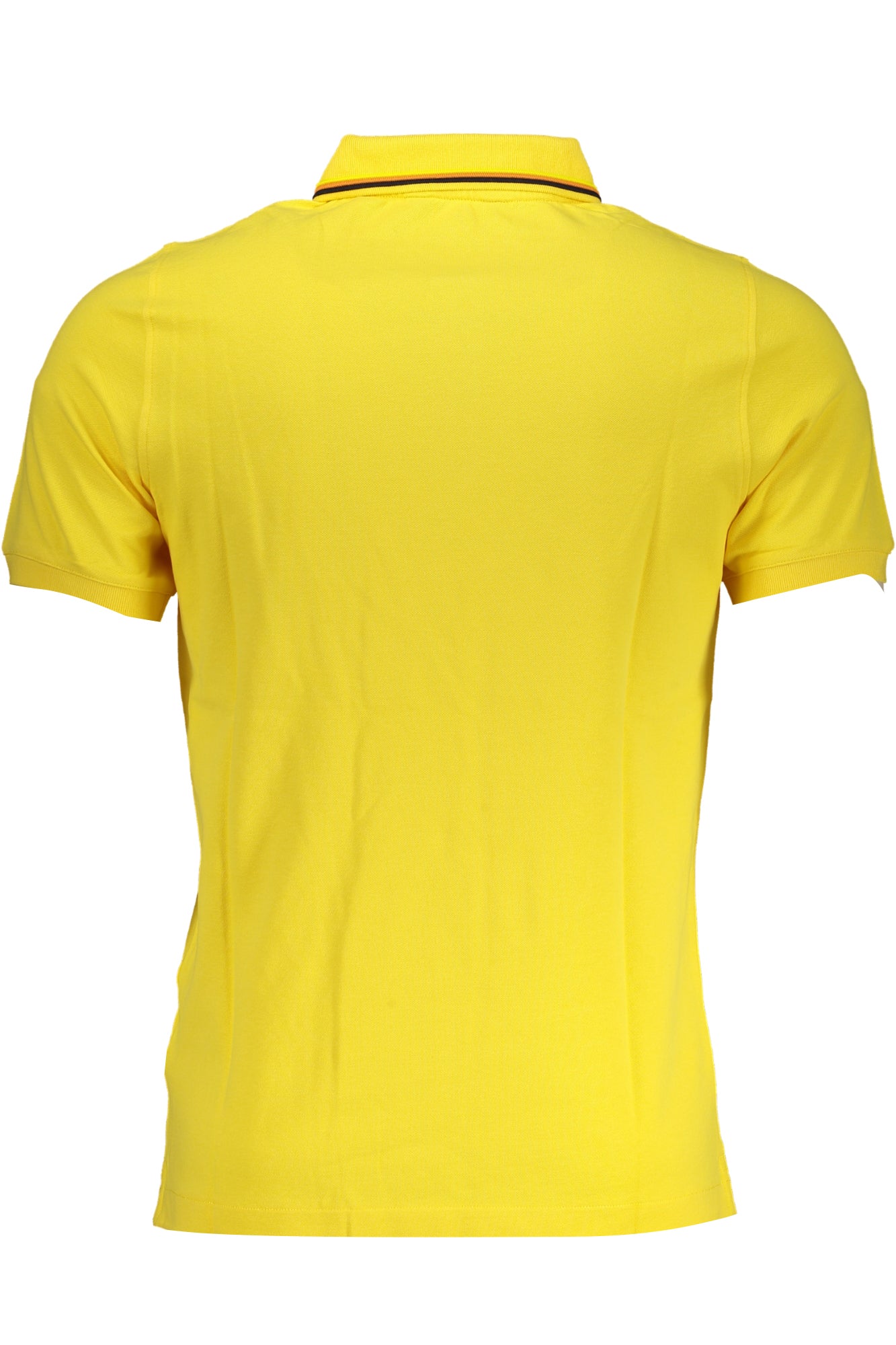 K-WAY YELLOW MENS SHORT SLEEVED POLO SHIRT
