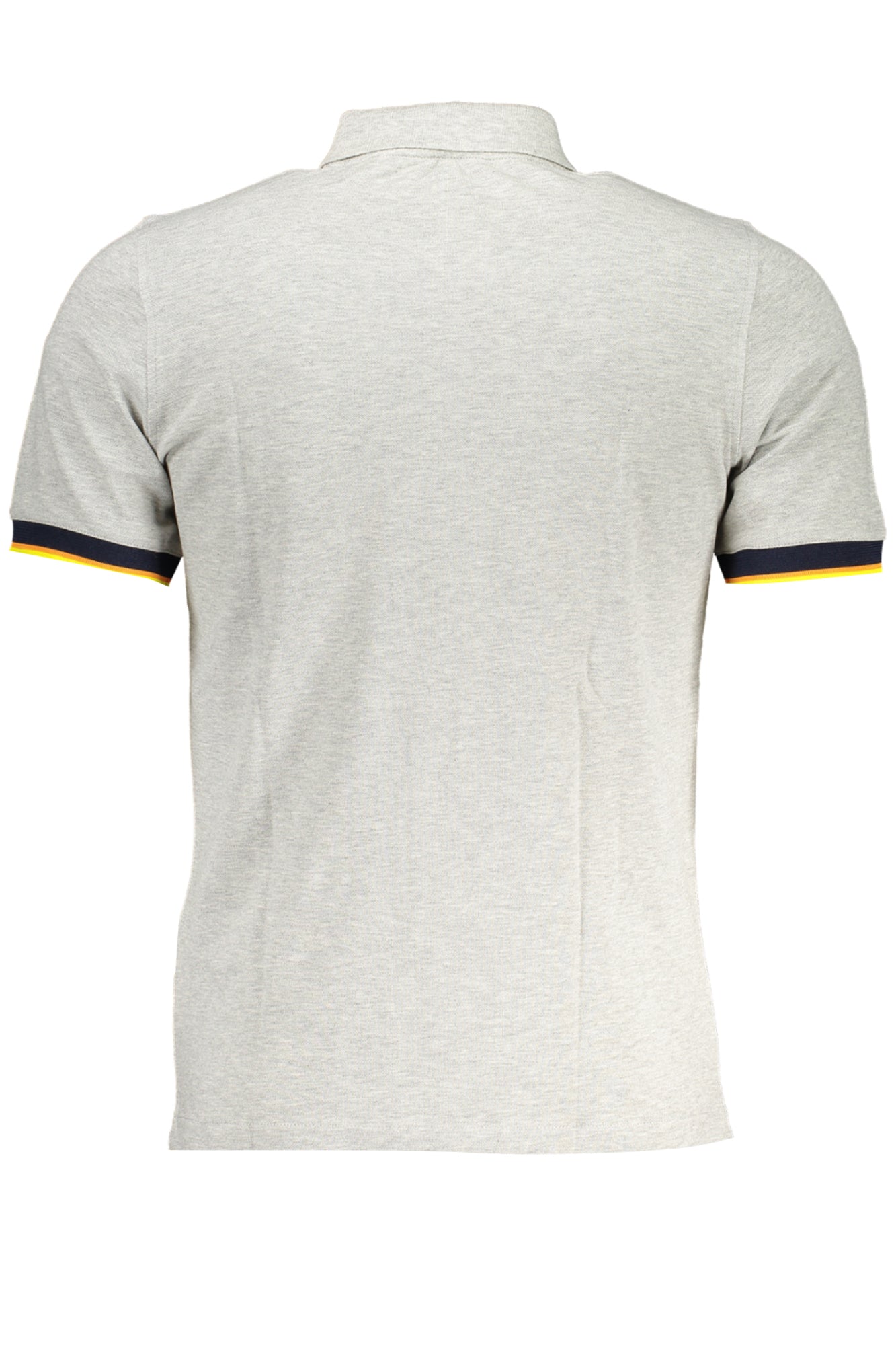 K-WAY GRAY MENS SHORT SLEEVED POLO SHIRT