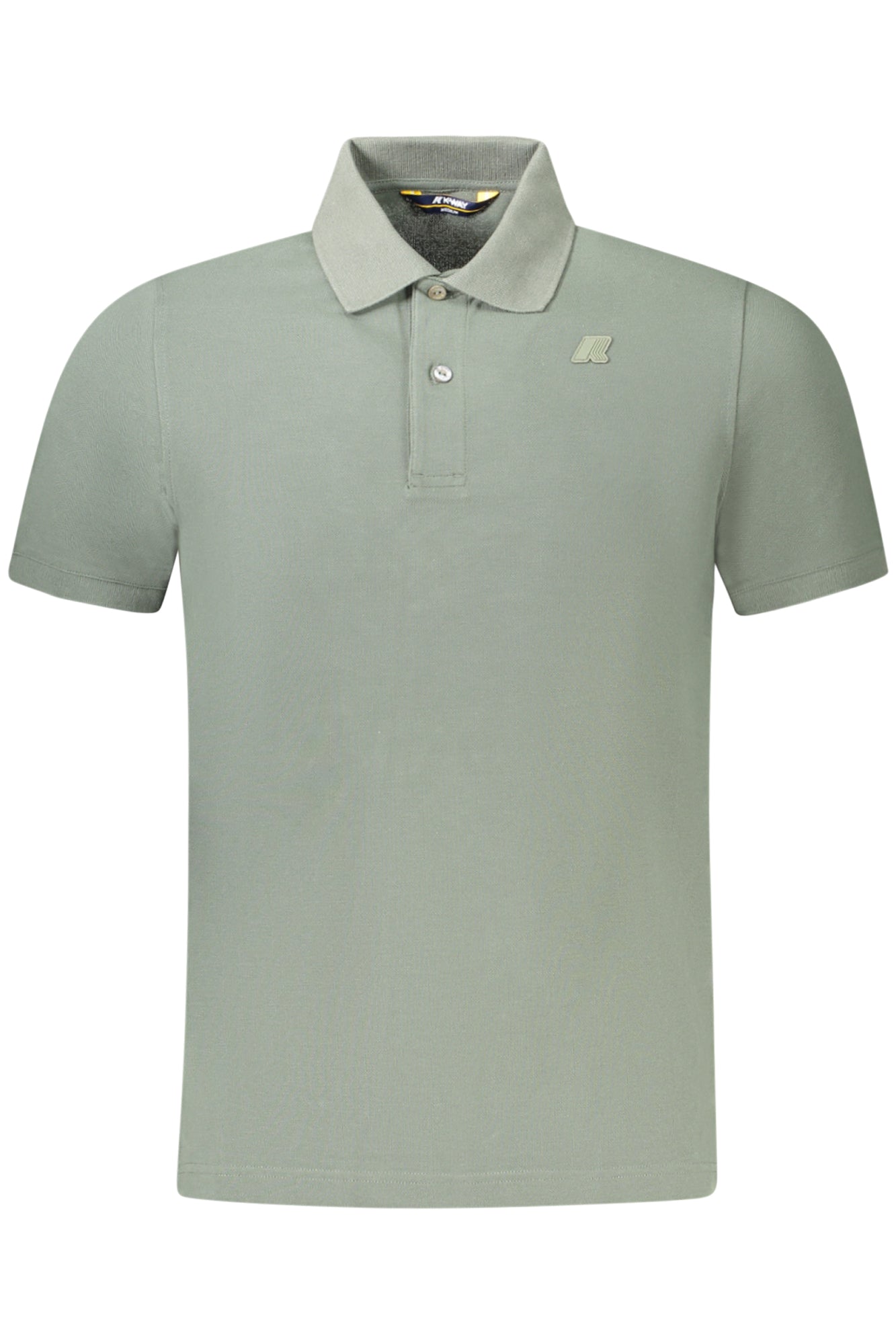 K-WAY POLO SHORT SLEEVES MEN GREEN