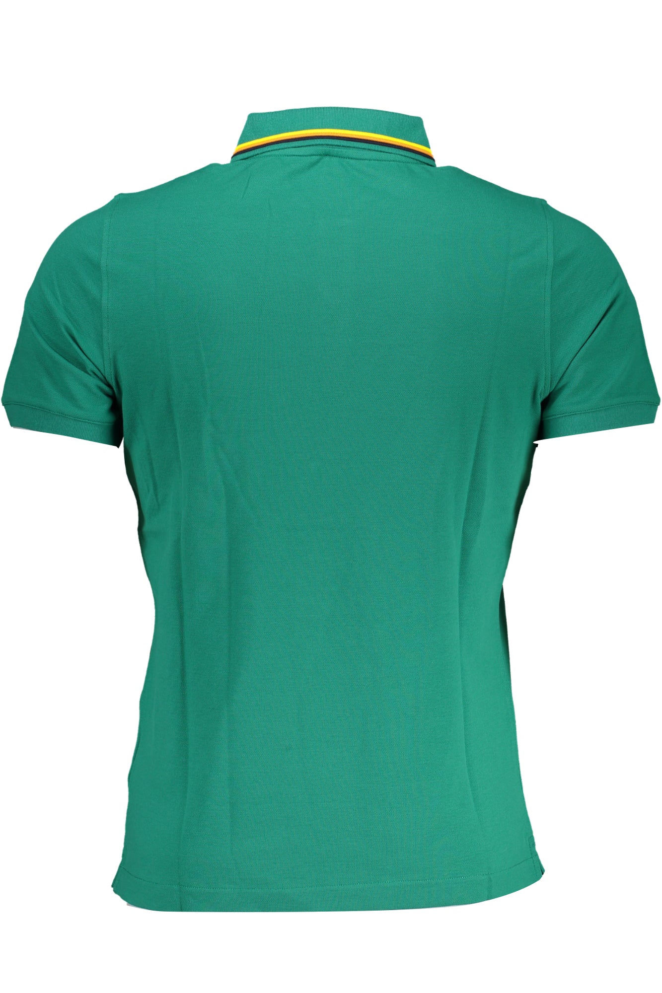 K-WAY GREEN MENS SHORT-SLEEVED POLO SHIRT