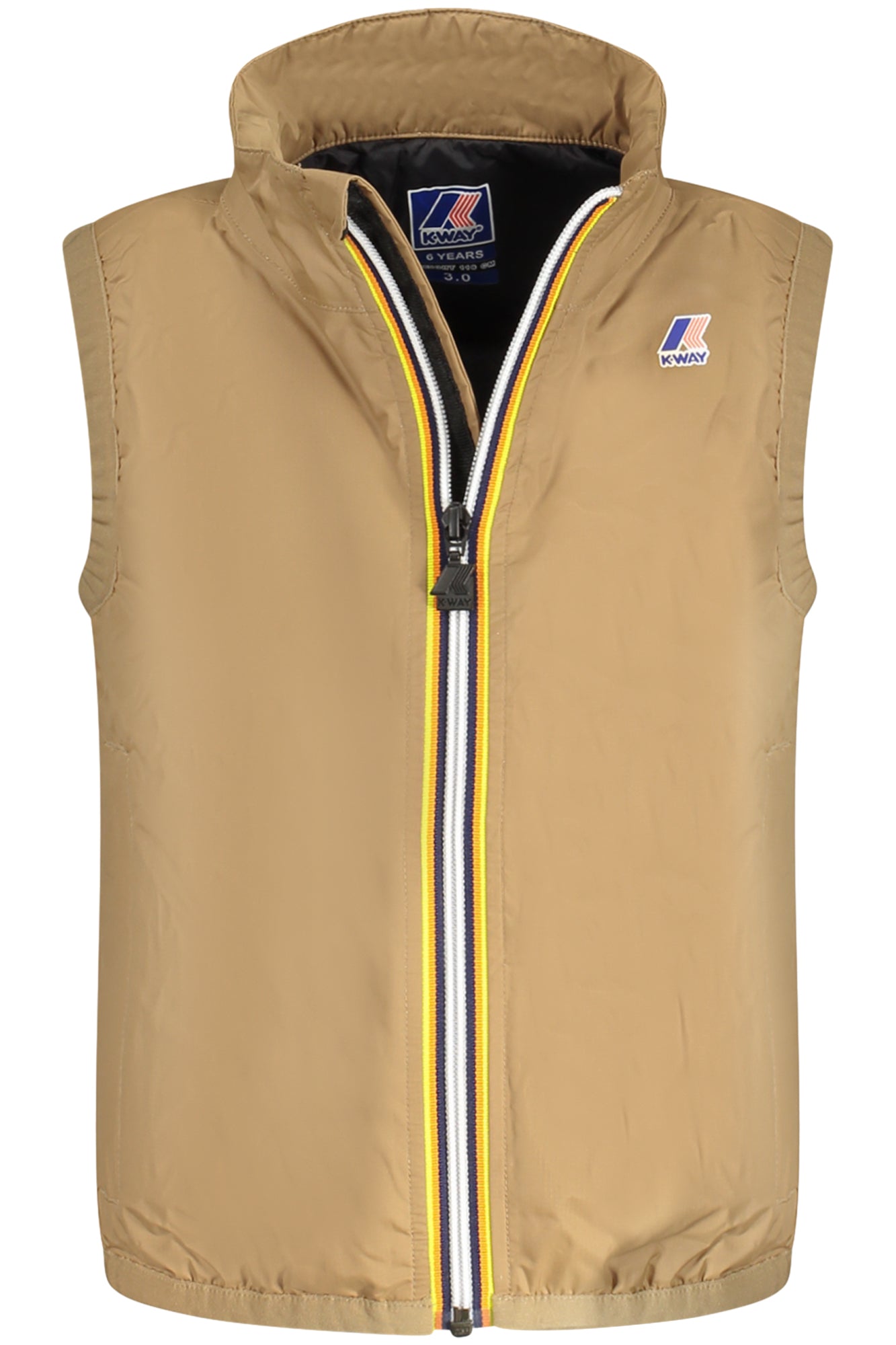 K-WAY SLEEVELESS CHILDRENS BROWN