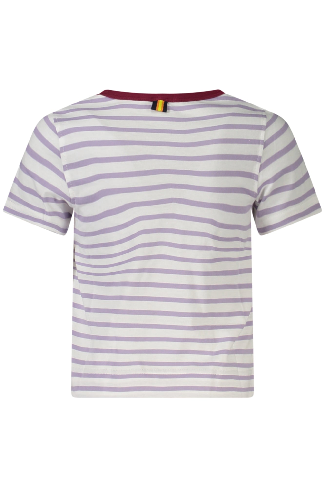 K-WAY T-SHIRT SHORT SLEEVES GIRL PURPLE