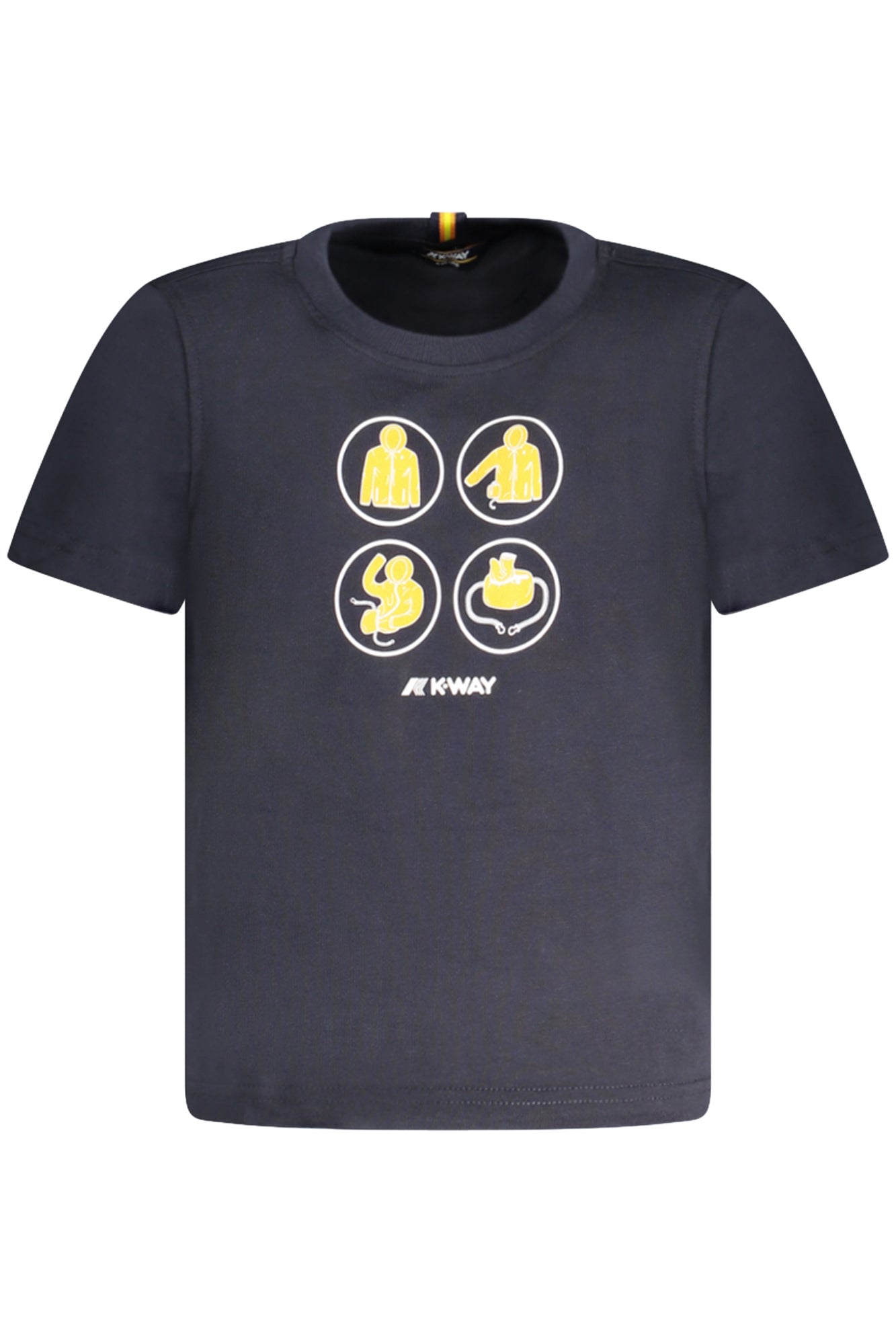 K-WAY SHORT SLEEVE T-SHIRT CHILDREN BLUE