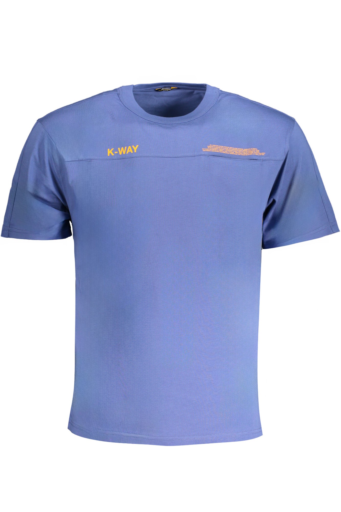 K-WAY MENS SHORT SLEEVE T-SHIRT BLUE