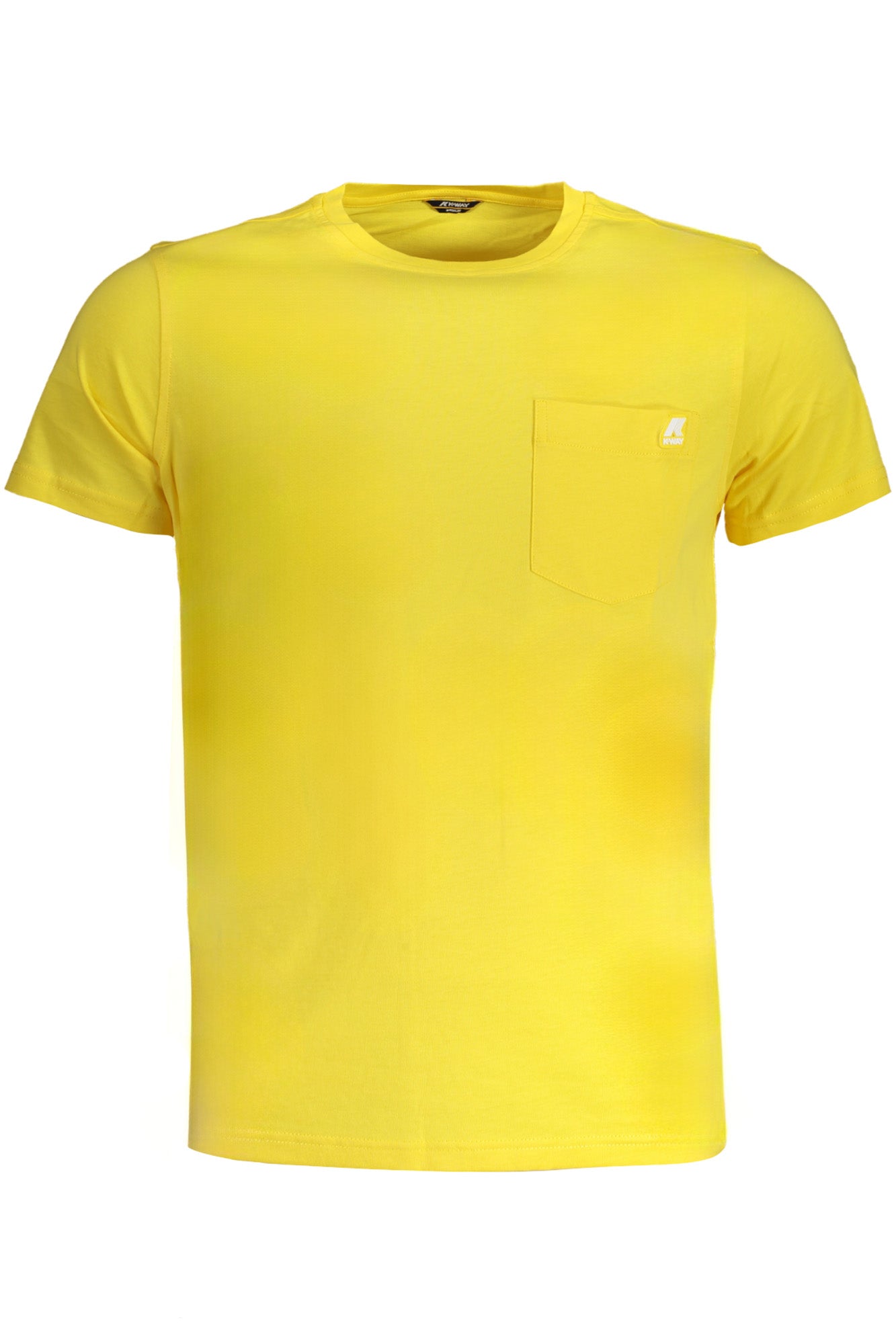 K-WAY YELLOW MENS SHORT SLEEVE T-SHIRT