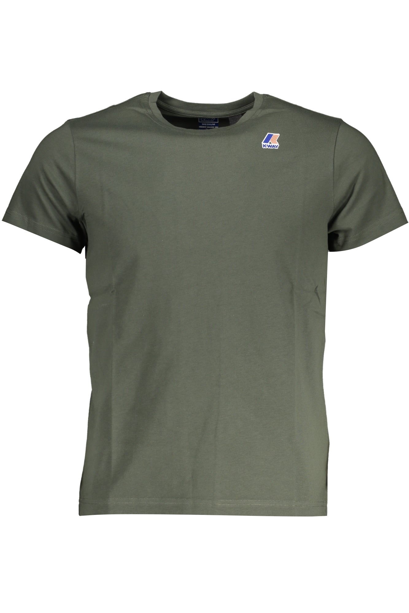 GREEN MENS K-WAY SHORT SLEEVE T-SHIRT