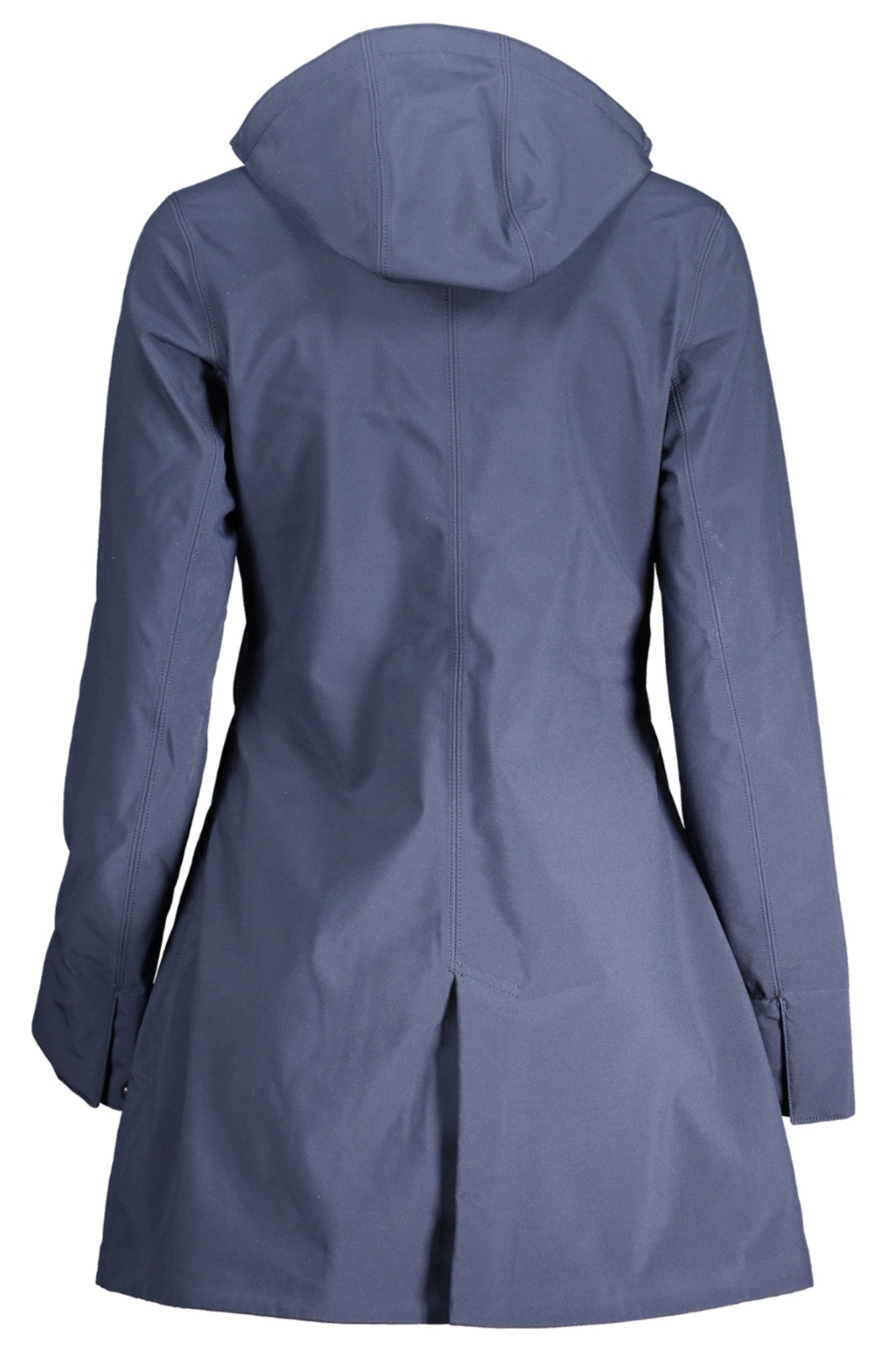 K-WAY BLUE WOMENS TRENCH COAT