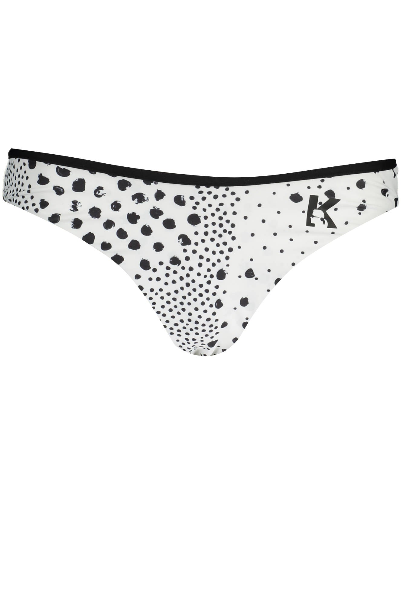 KARL LAGERFELD BEACHWEAR WOMENS BOTTOM SWIMSUIT WHITE