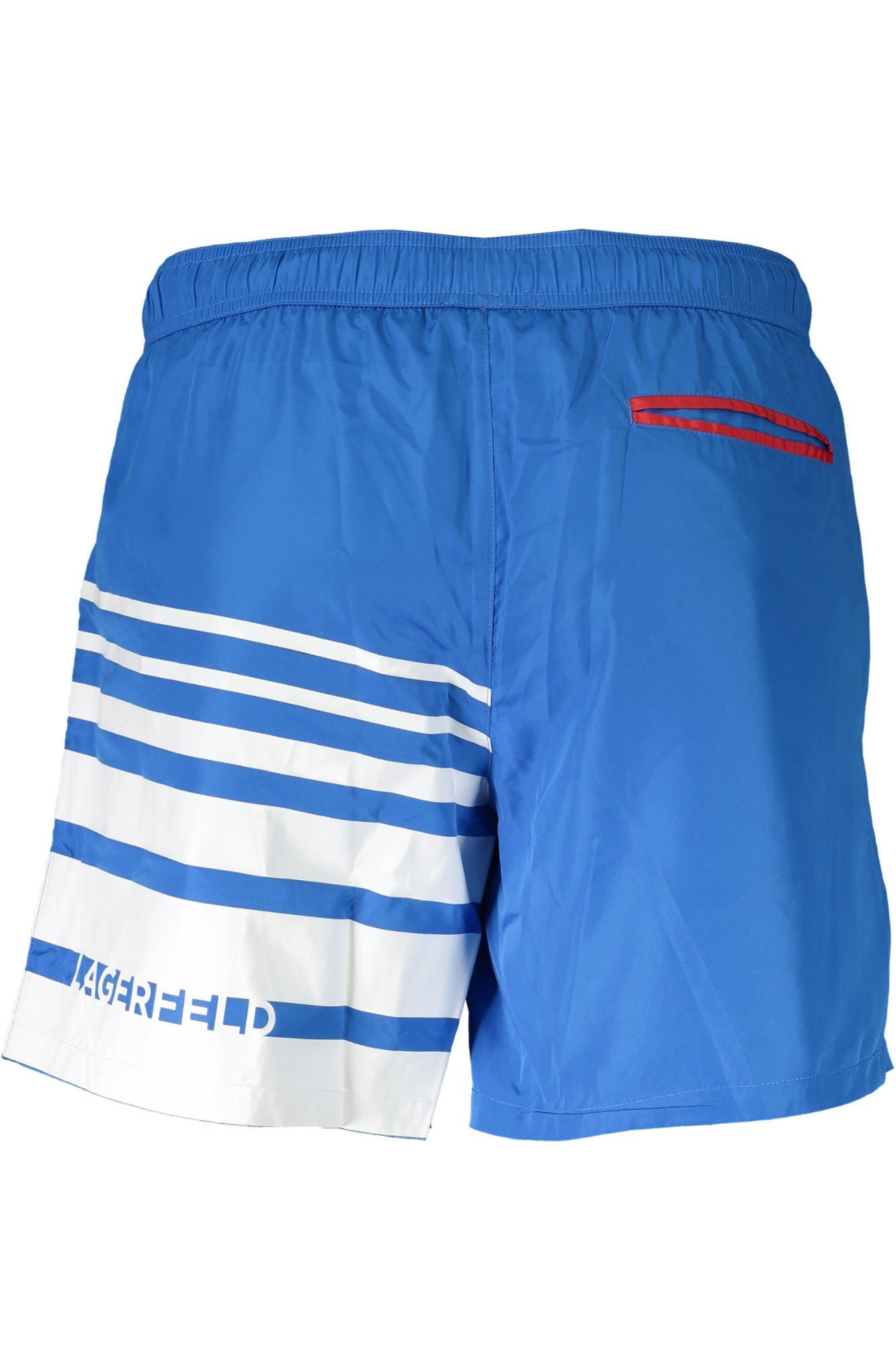 KARL LAGERFELD BEACHWEAR SWIMSUIT PART UNDER MAN BLUE