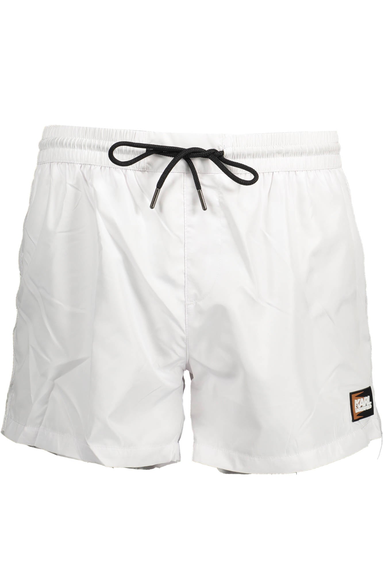 KARL LAGERFELD BEACHWEAR SWIMSUIT BOTTOM MEN WHITE