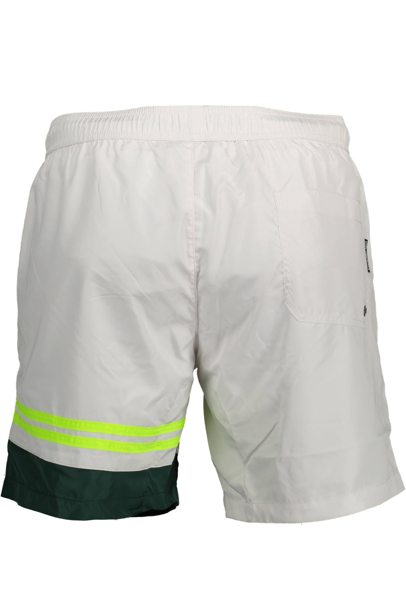 KARL LAGERFELD BEACHWEAR SWIMSUIT BOTTOM MEN WHITE