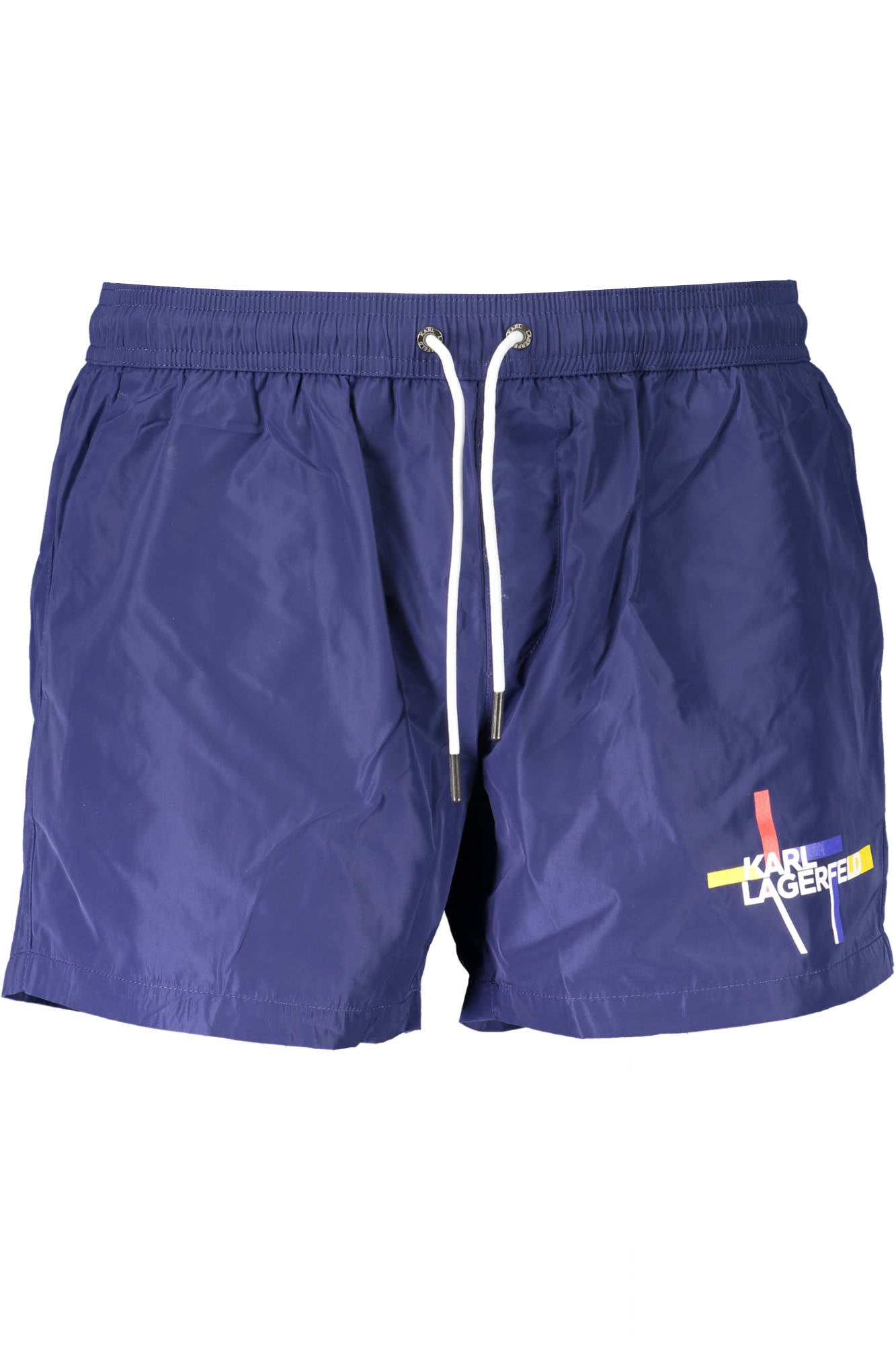 KARL LAGERFELD BEACHWEAR SWIMSUIT BOTTOM MEN BLUE