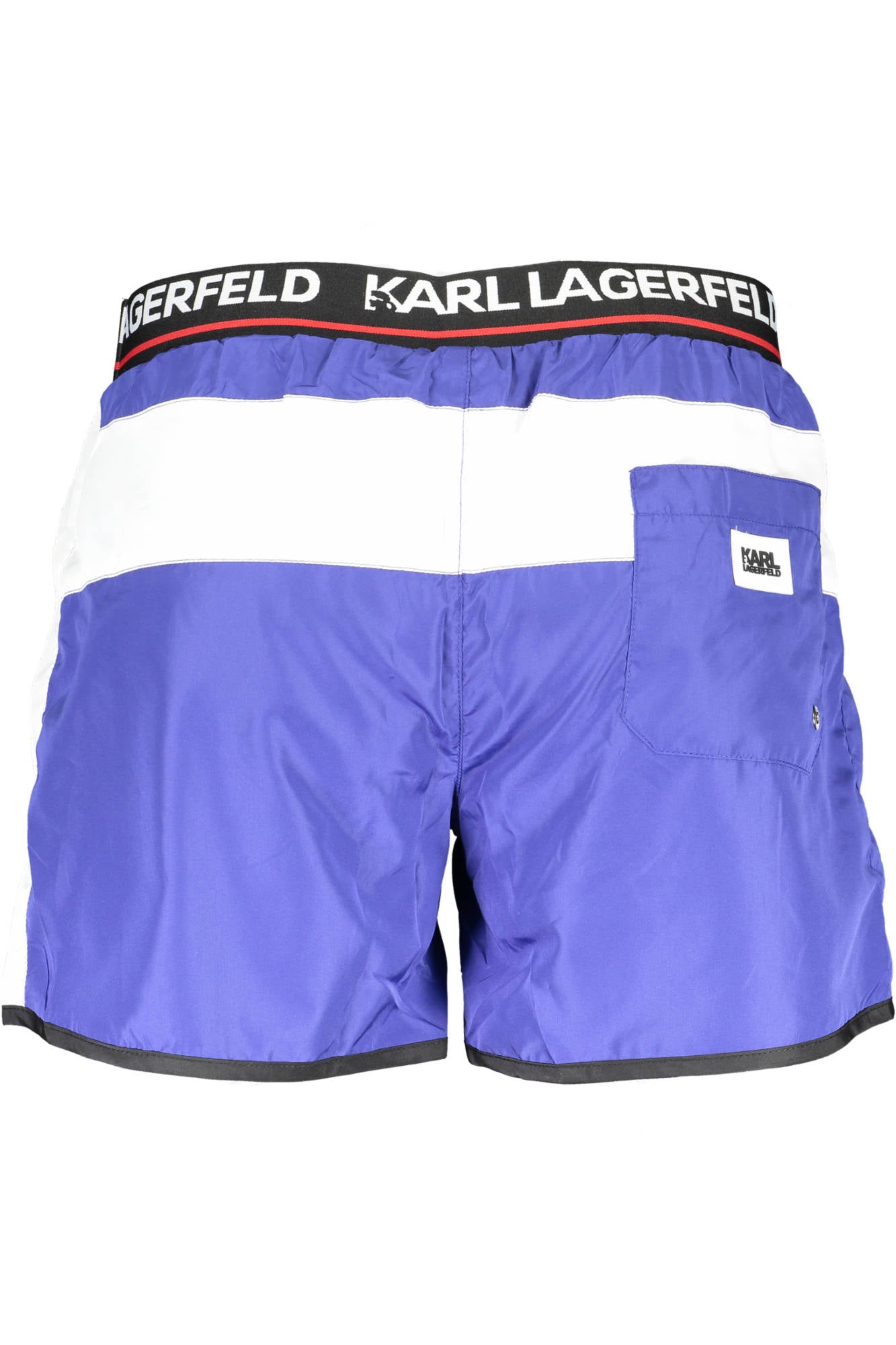 KARL LAGERFELD BEACHWEAR SWIMSUIT BOTTOM MEN BLUE