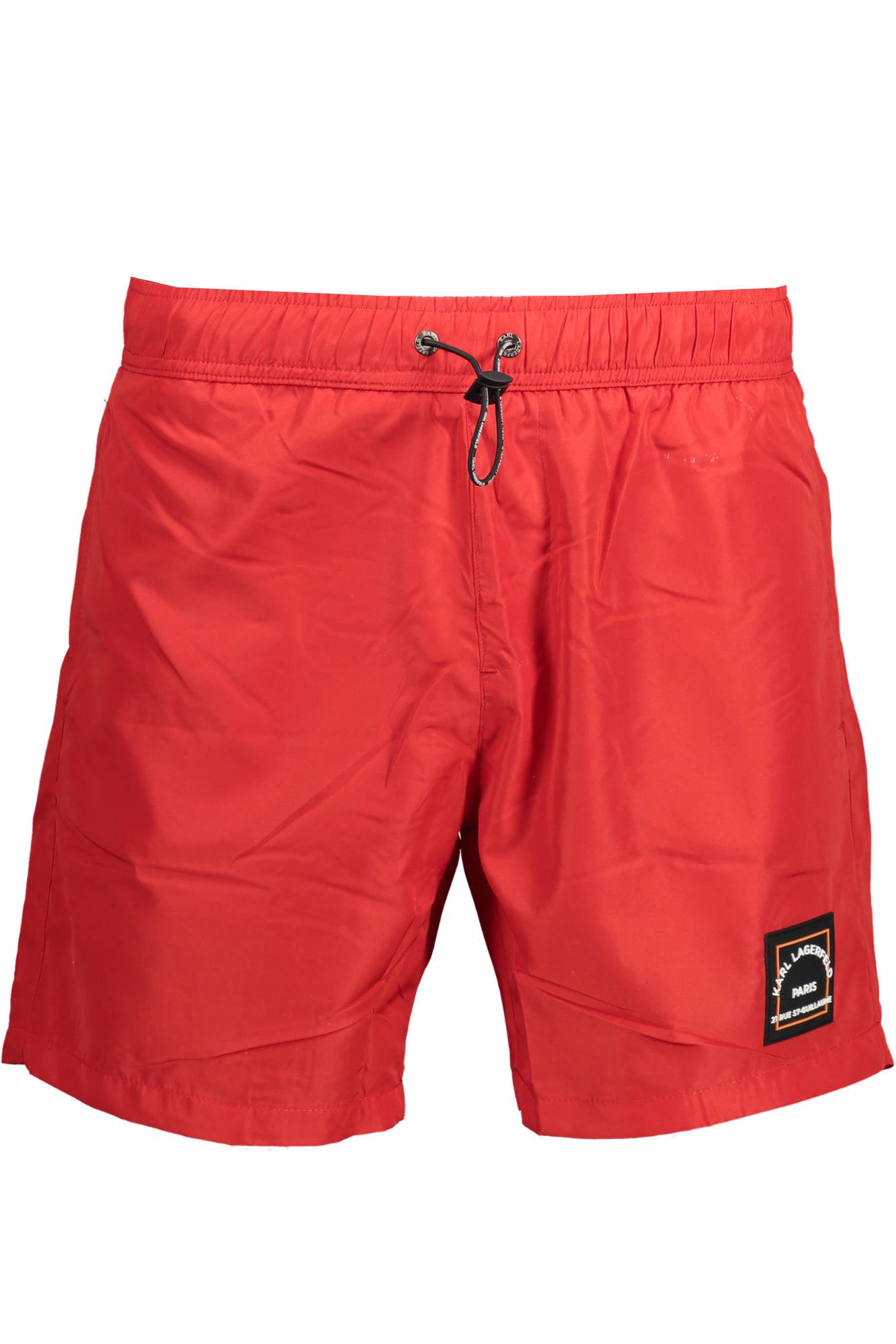KARL LAGERFELD BEACHWEAR SWIMSUIT MENS BOTTOM RED