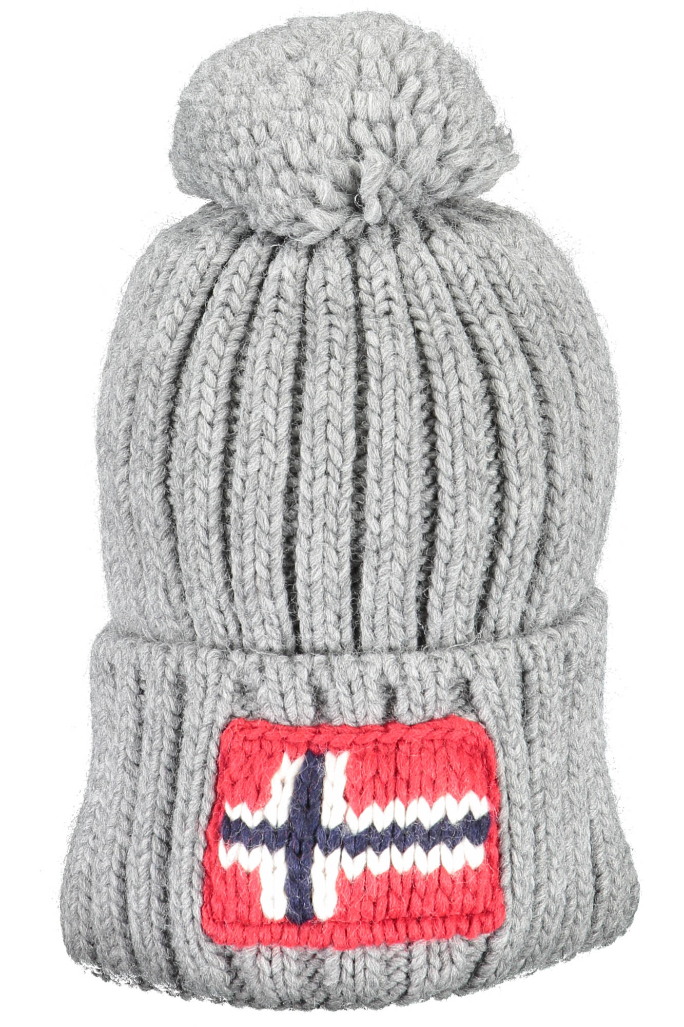 NAPAPIJRI GRAY MENS BEANIE
