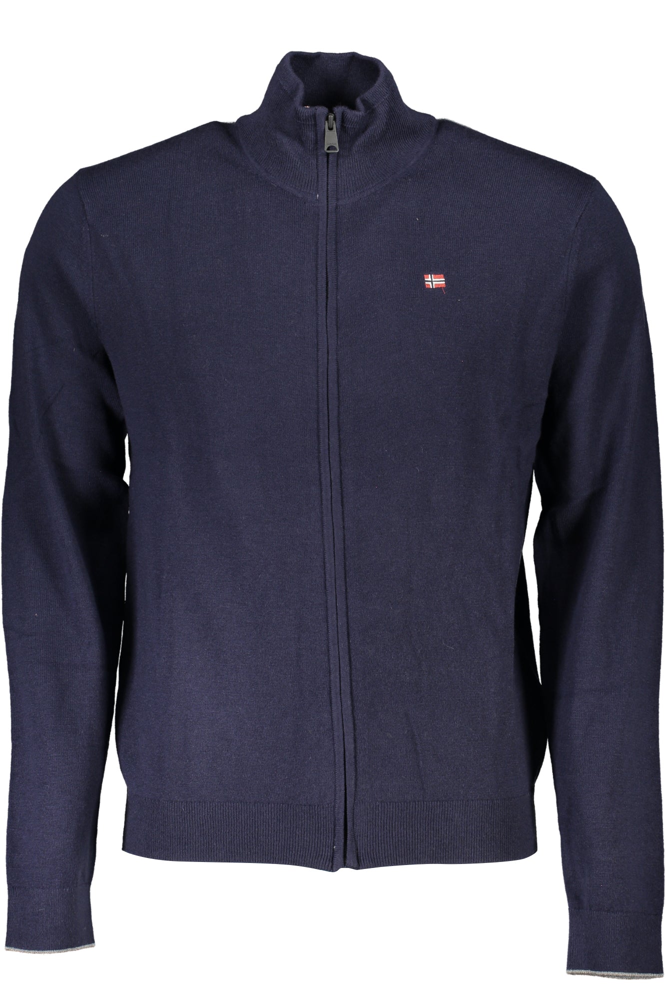 NAPAPIJRI MENS BLUE CARDIGAN