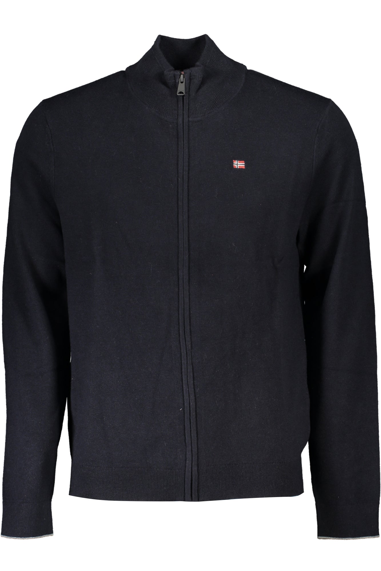 NAPAPIJRI MENS BLACK CARDIGAN