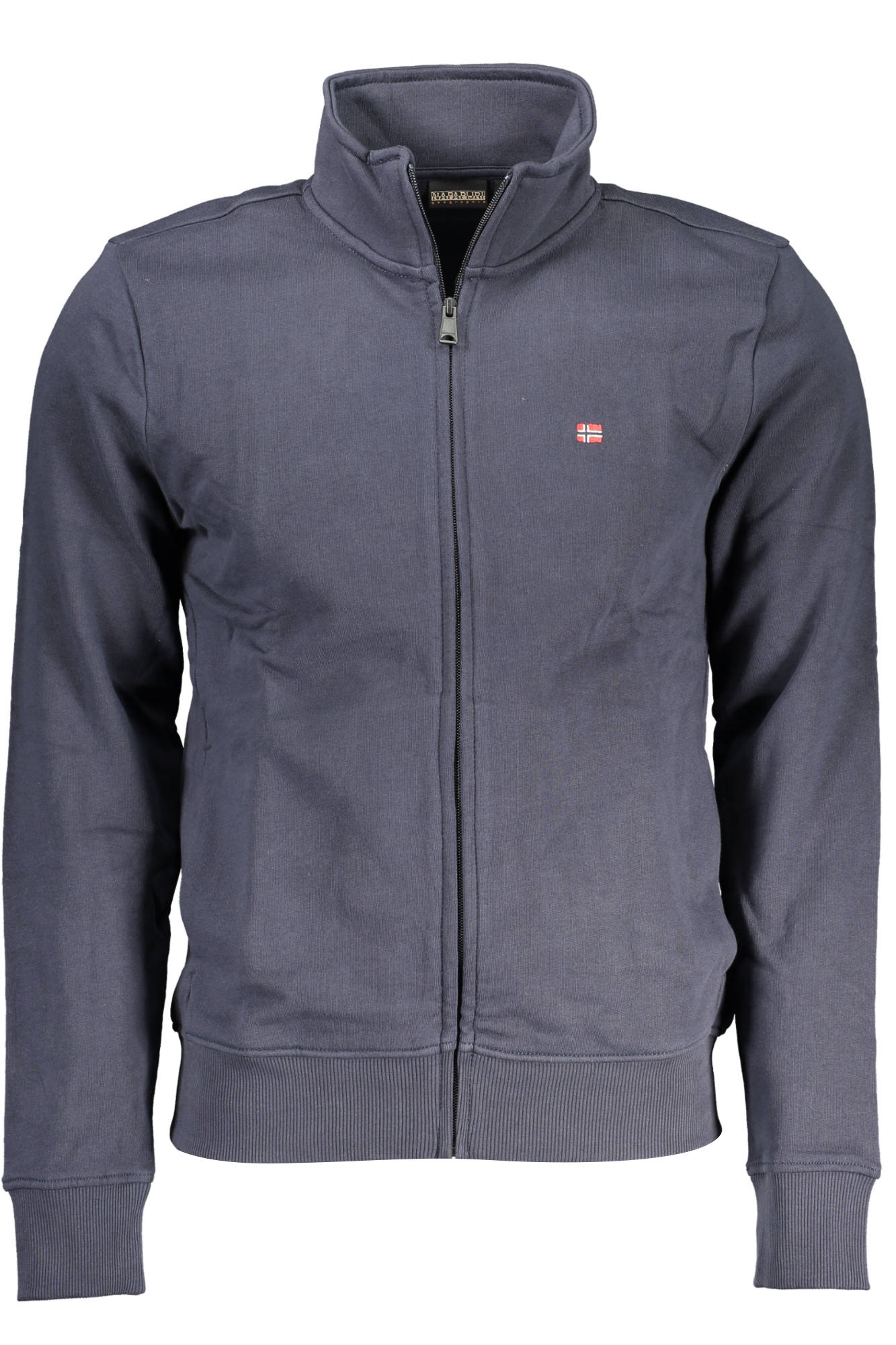 NAPAPIJRI MENS ZIP-UP SWEATSHIRT BLUE