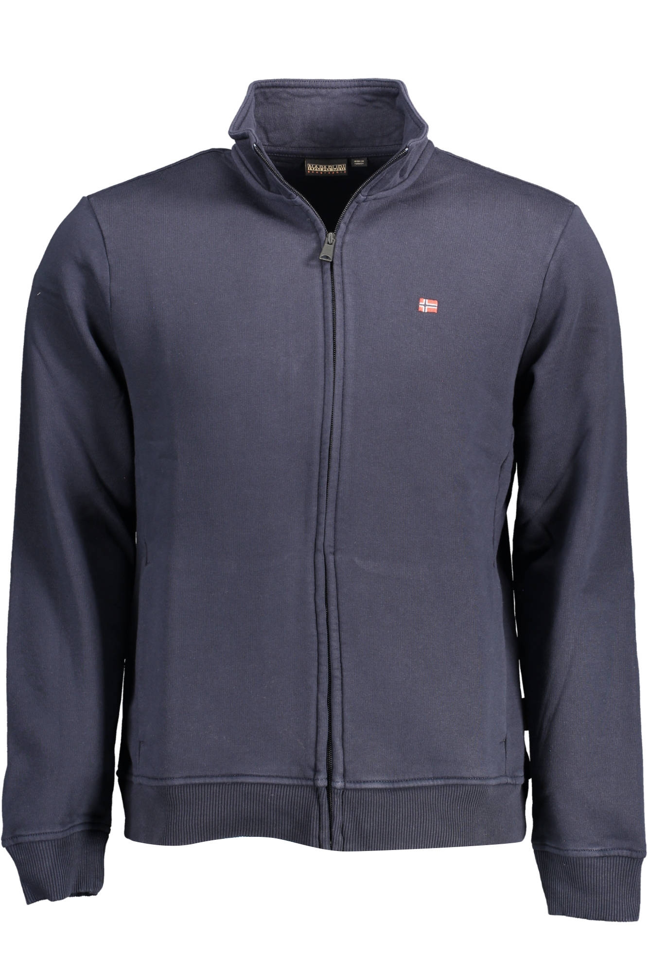 NAPAPIJRI MENS ZIP-UP SWEATSHIRT BLUE