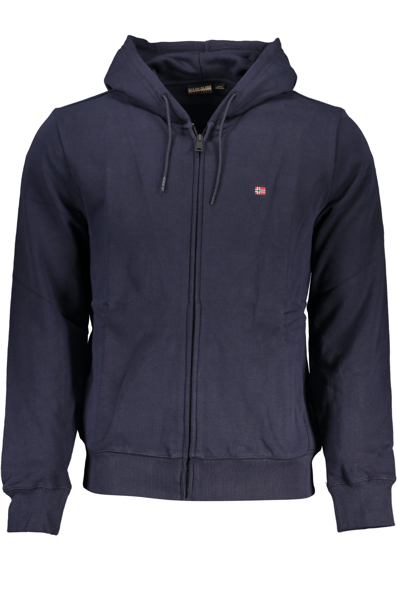 NAPAPIJRI MENS BLUE ZIP SWEATSHIRT